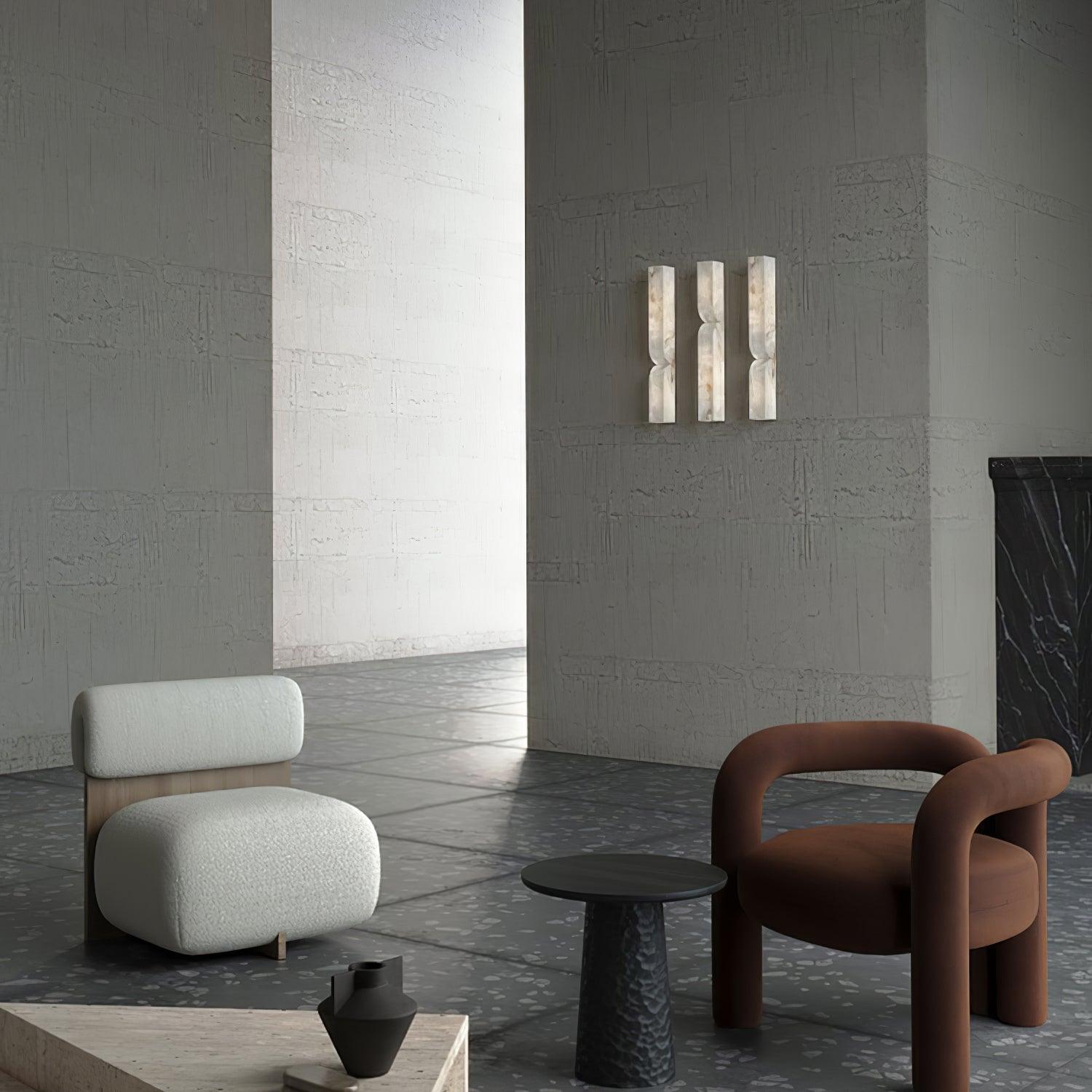 Lunaris Alabaster Rectangular Wall Lamp - Neutralighting