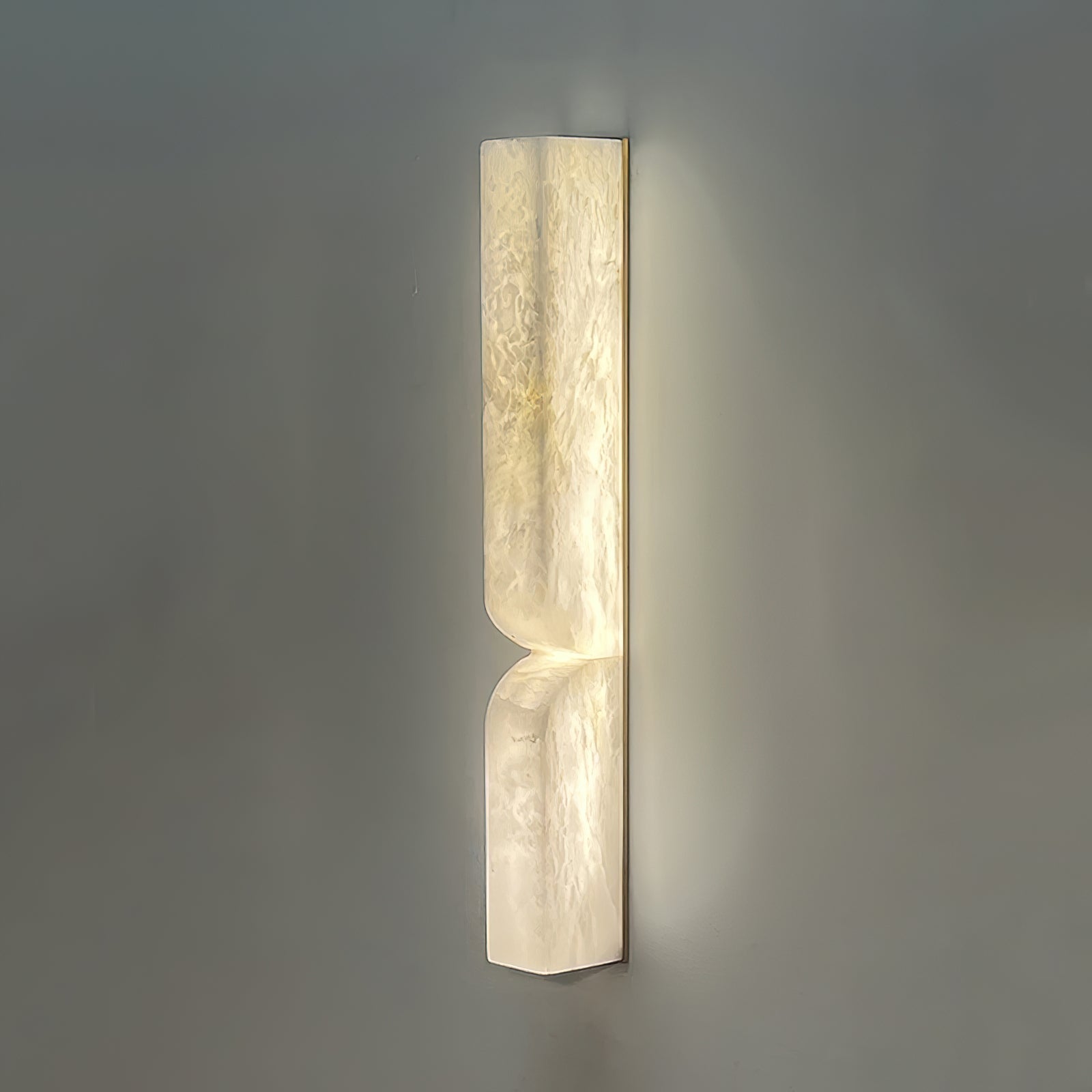 Lunaris Alabaster Rectangular Wall Lamp - Neutralighting