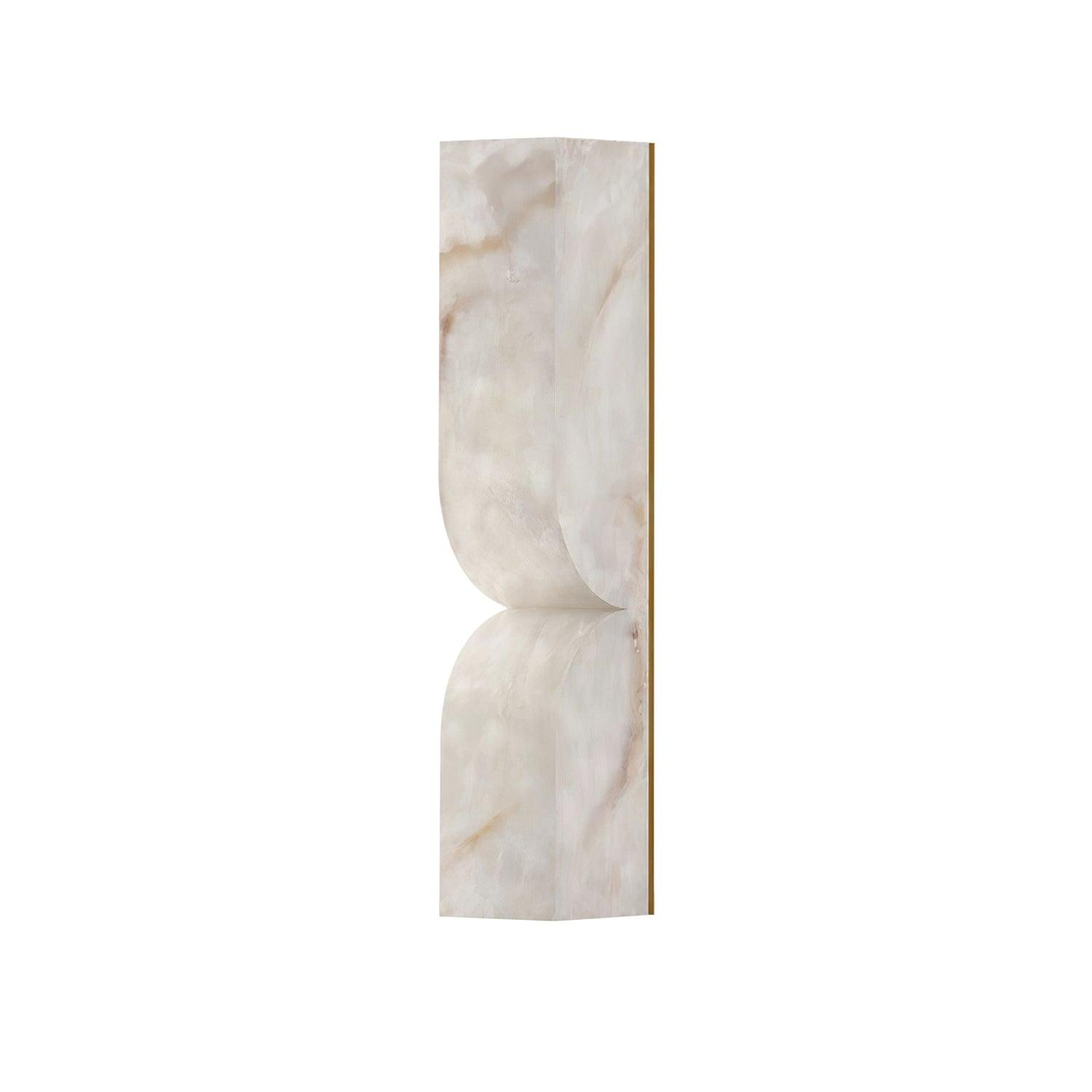 Lunaris Alabaster Rectangular Wall Lamp - Neutralighting