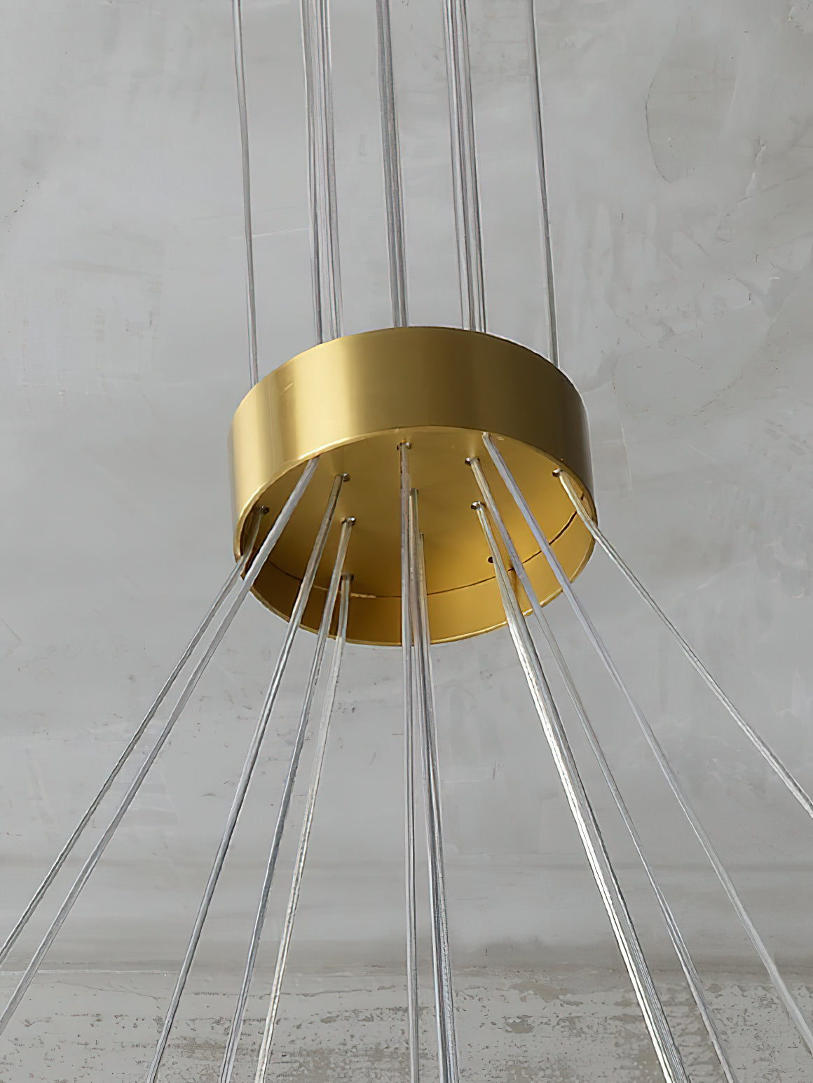 Norduvyd Individual Creativity Lunar Metal Chandelier - Lamp Copper