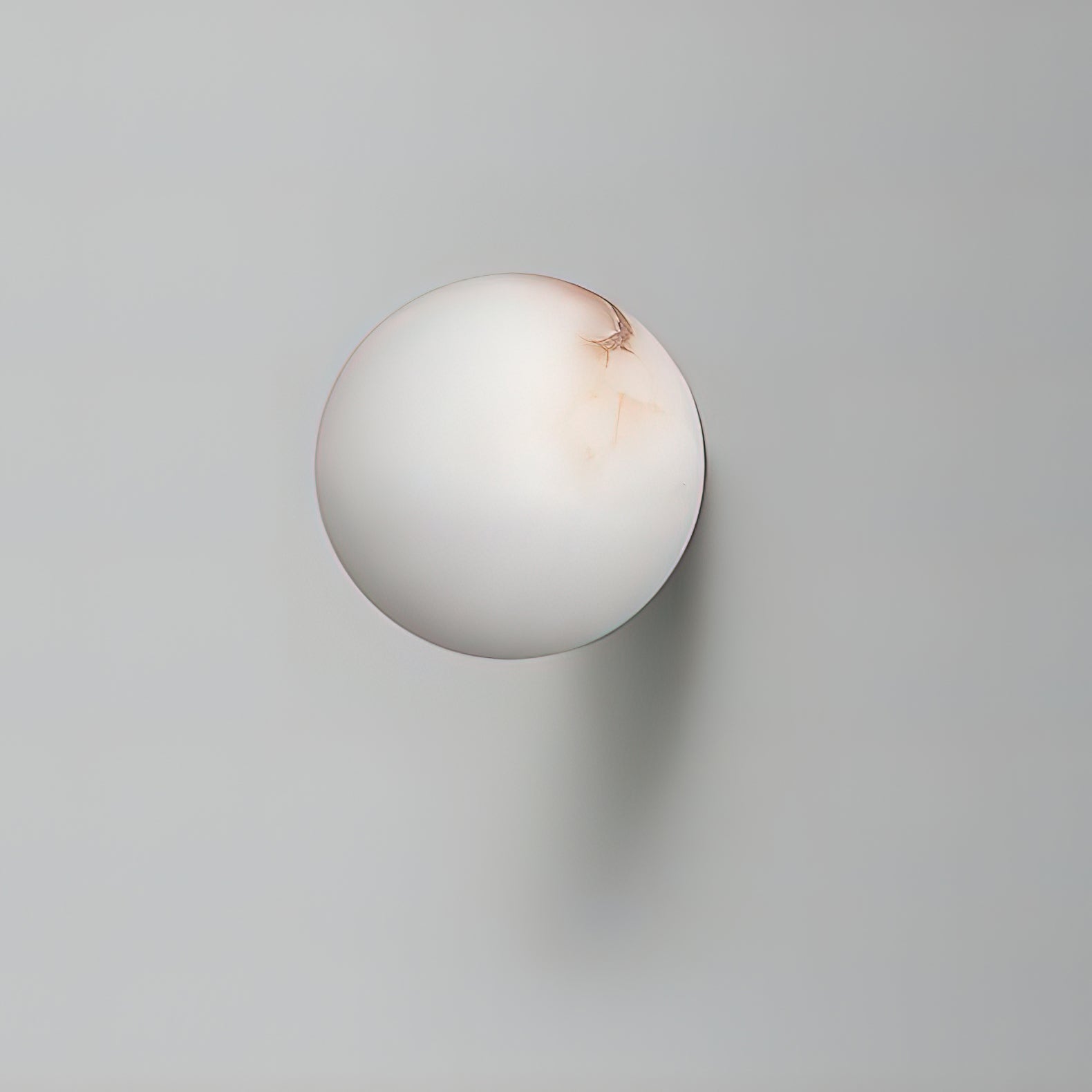 Kristy Lampada da Parete Mini Orb in Alabastro