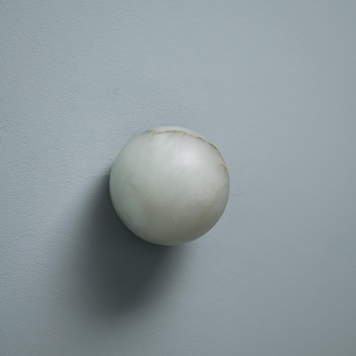 Kristy Lampada da Parete Mini Orb in Alabastro