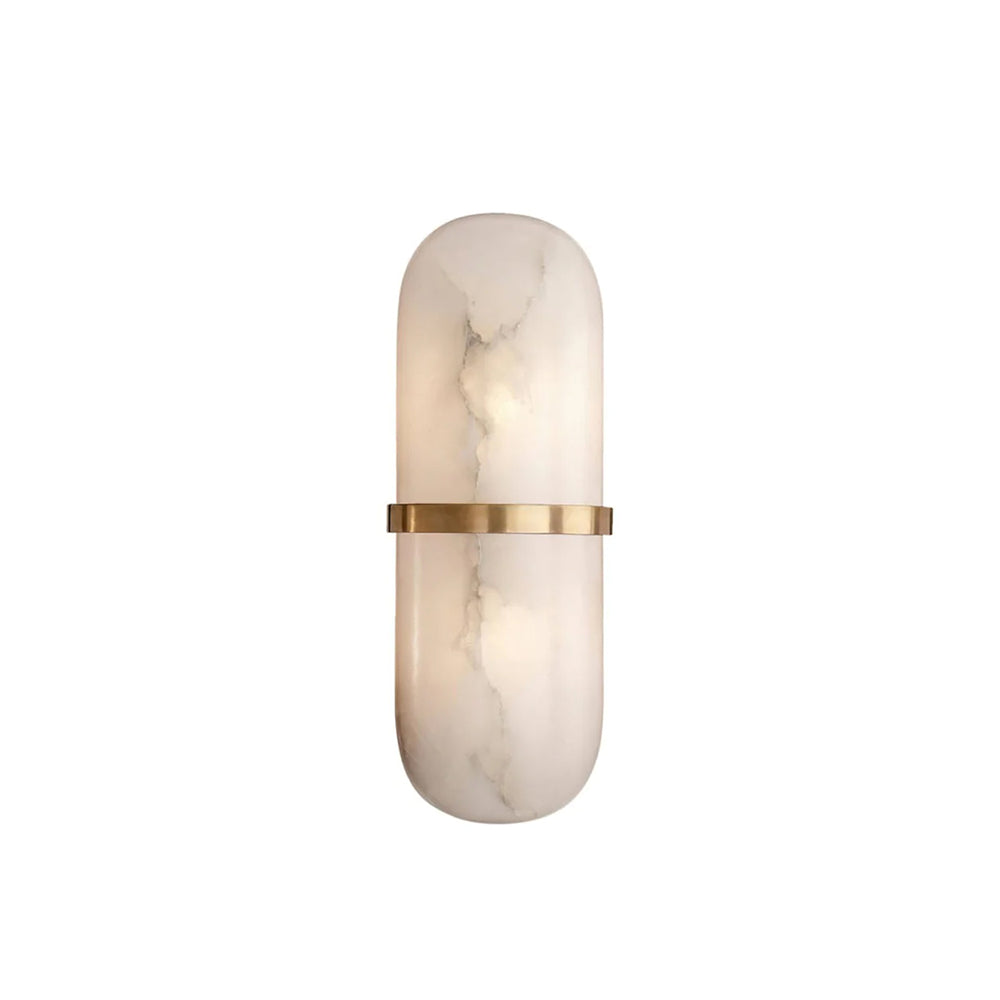 Ostruvyd Luxury Pill Alabaster Wall Lamp - Lamp Copper
