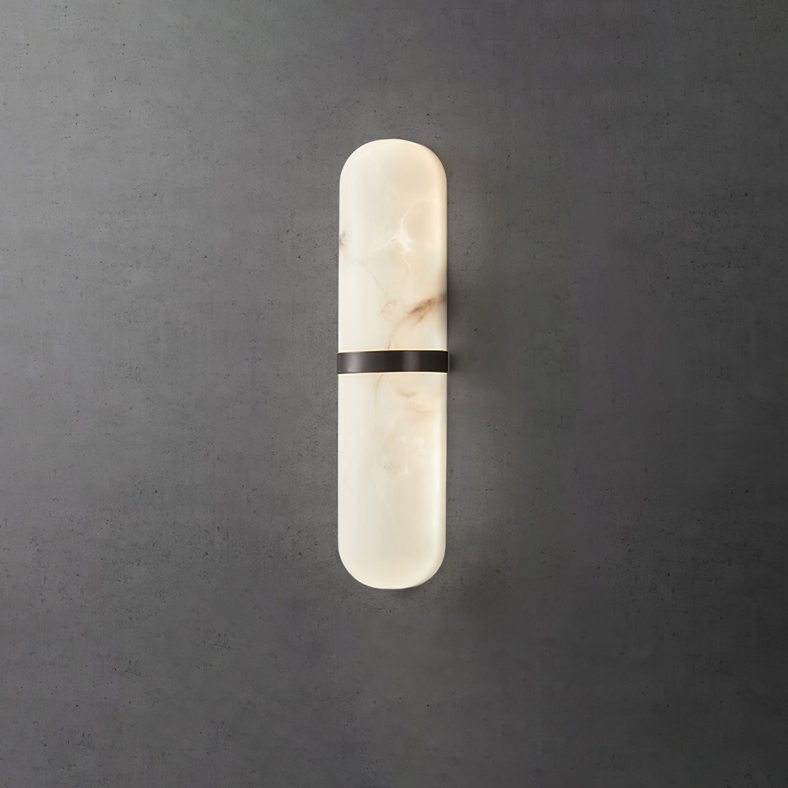 Vitheion Minimalist Alabaster Wall Light - Neutralighting