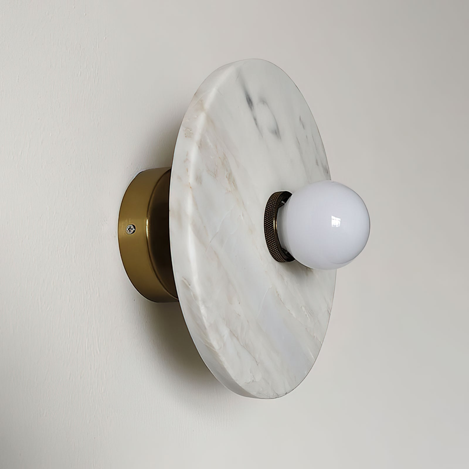 Tinduvyn Modern Minimalist Marble Wall Lamp - Lamp Copper