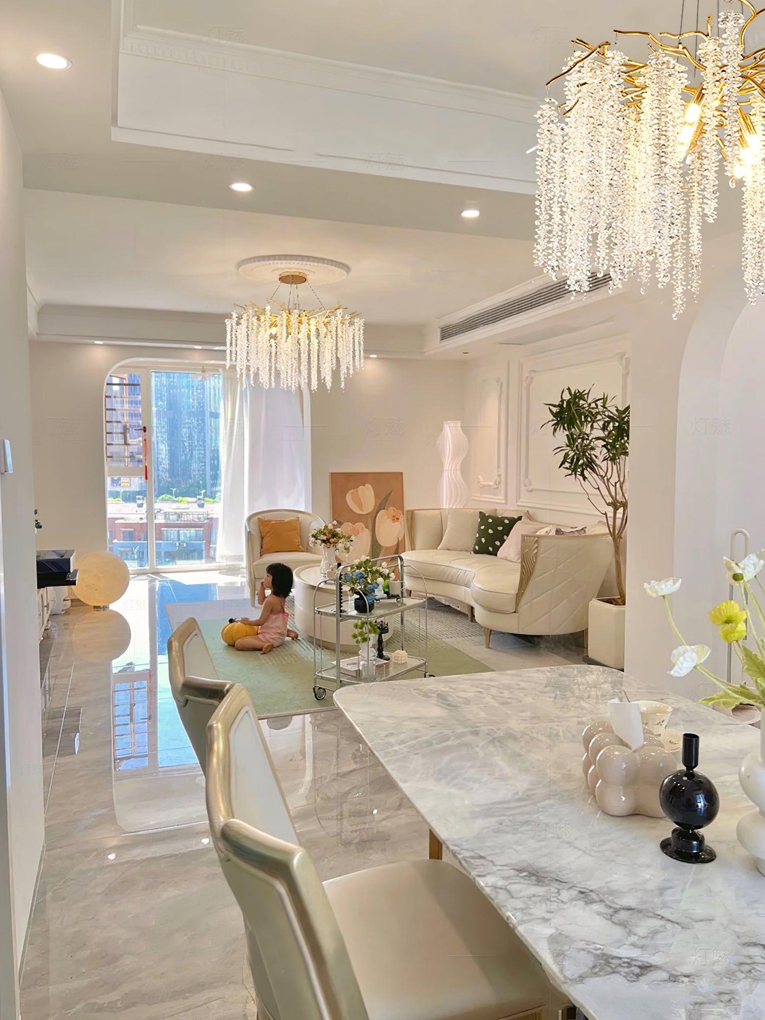 Albero Crystal Chandelier - Blowlighting