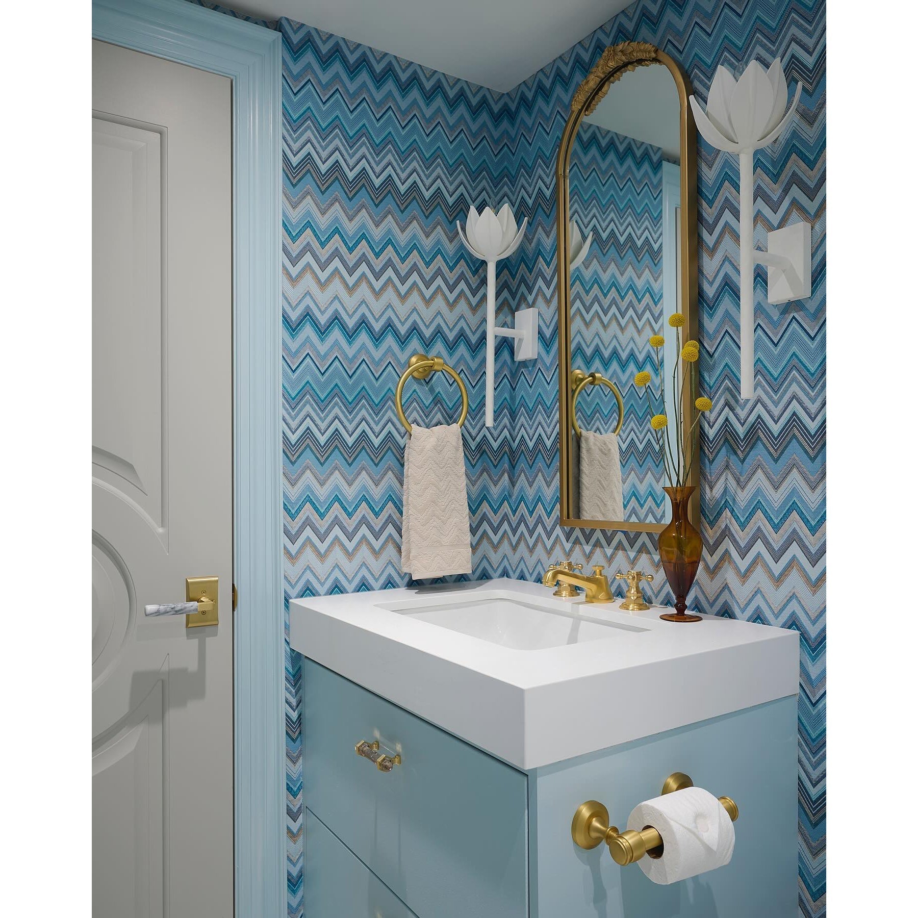 Ulfuvyn Modern Minimalist Brass Wall Lamp - Lamp Copper