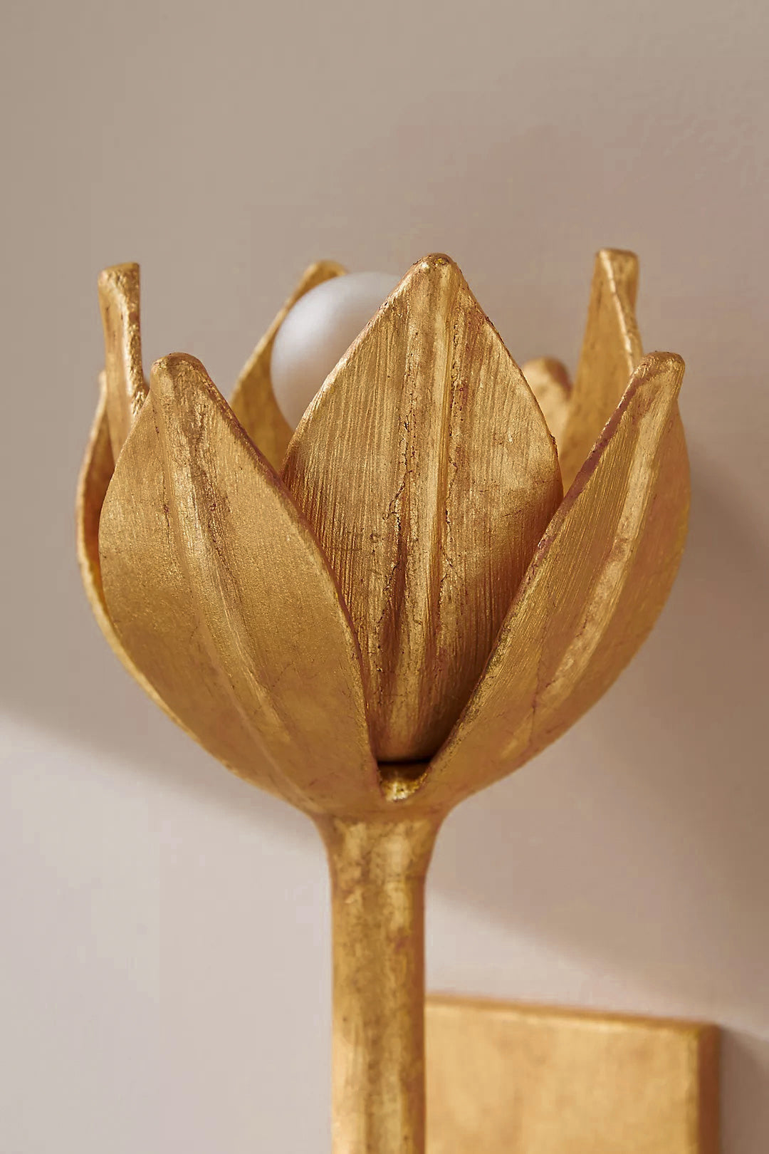 Ulfuvyn Modern Minimalist Brass Wall Lamp - Lamp Copper