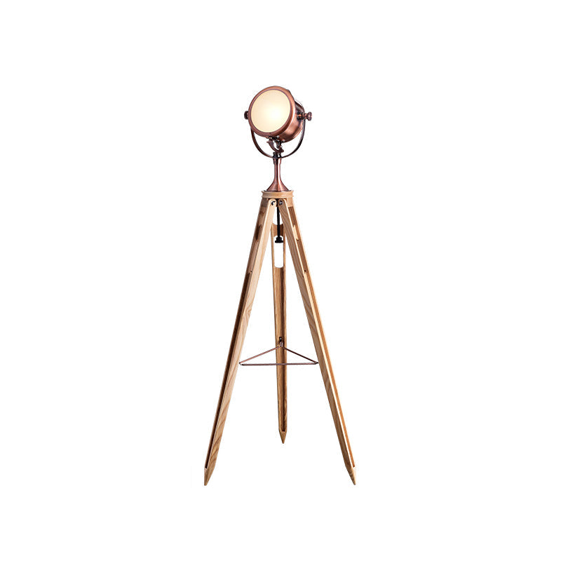 Alfred Tripod Floor Lamp - Lamp Copper