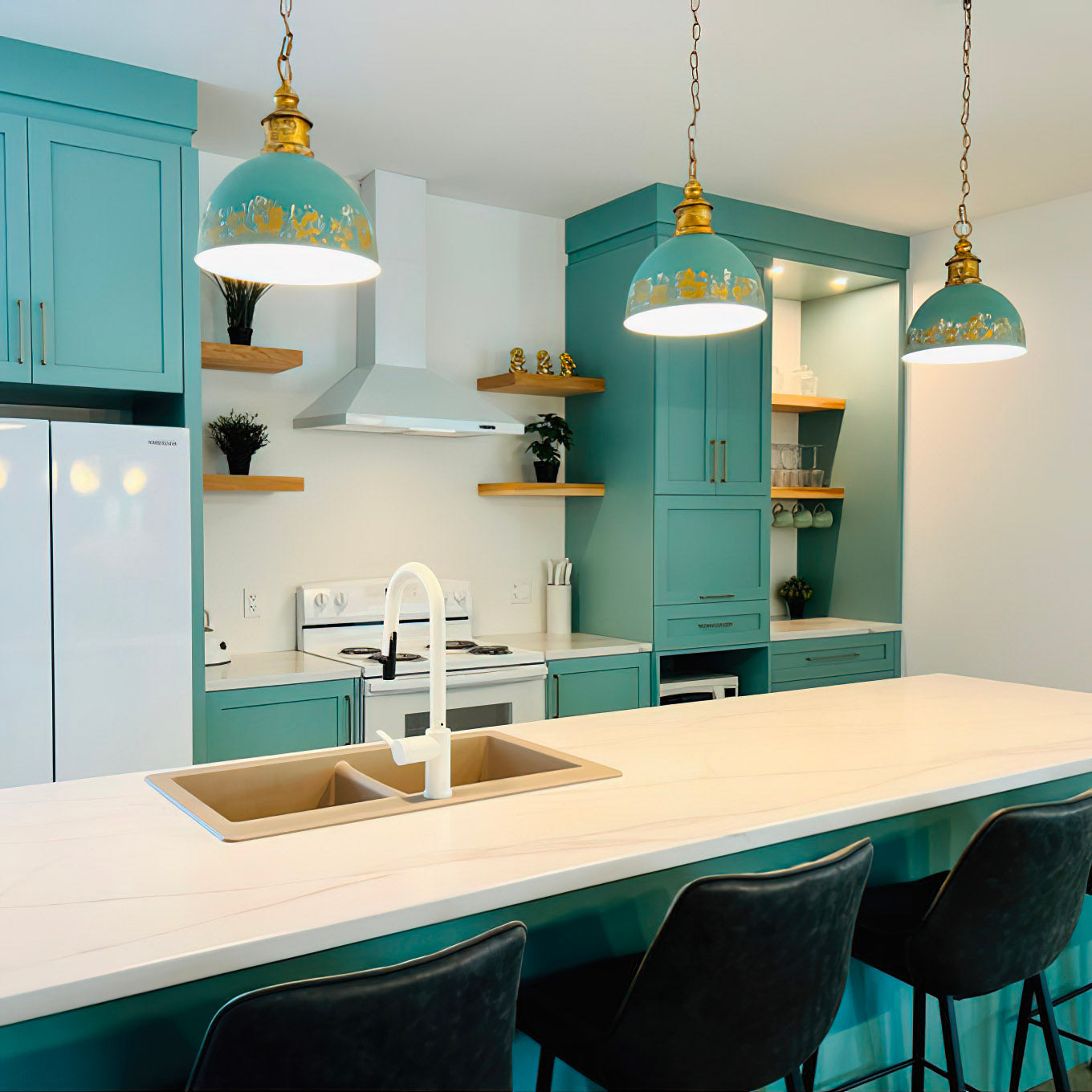 Xenuvyi Individual Creativity Metal Pendant Light - Lamp Copper