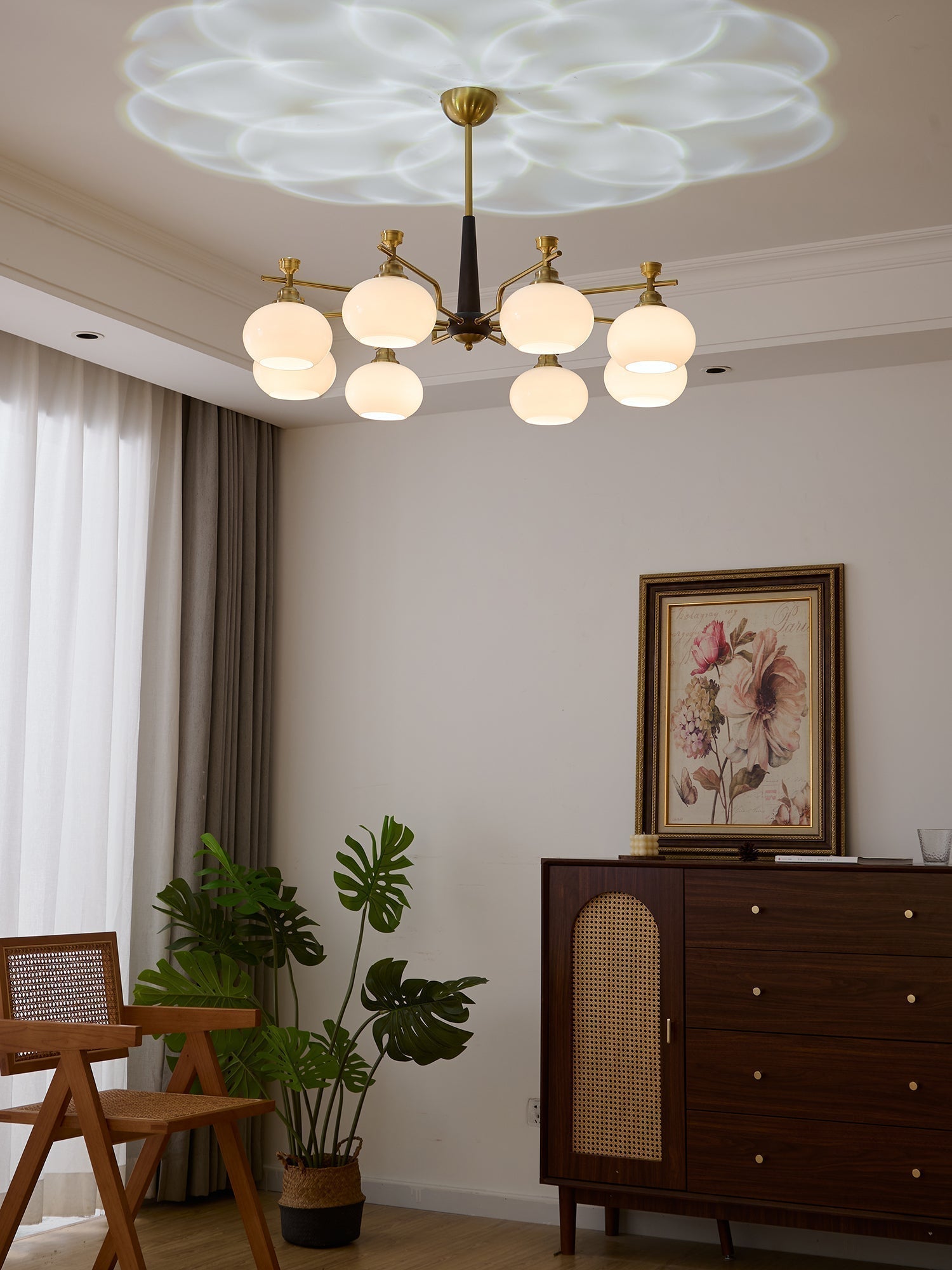 Alistair Sphere Chandelier - Blowlighting