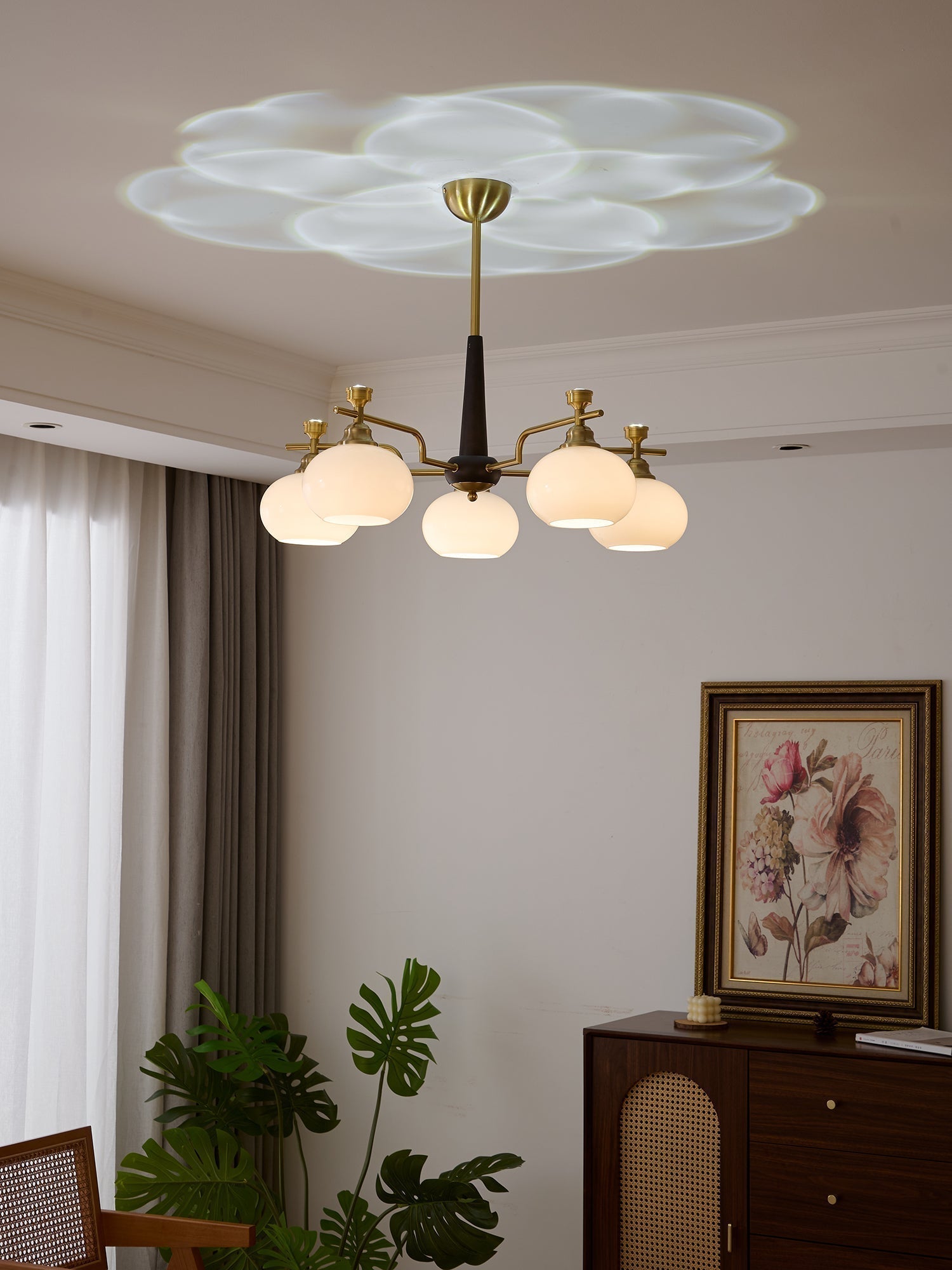 Alistair Sphere Chandelier - Blowlighting