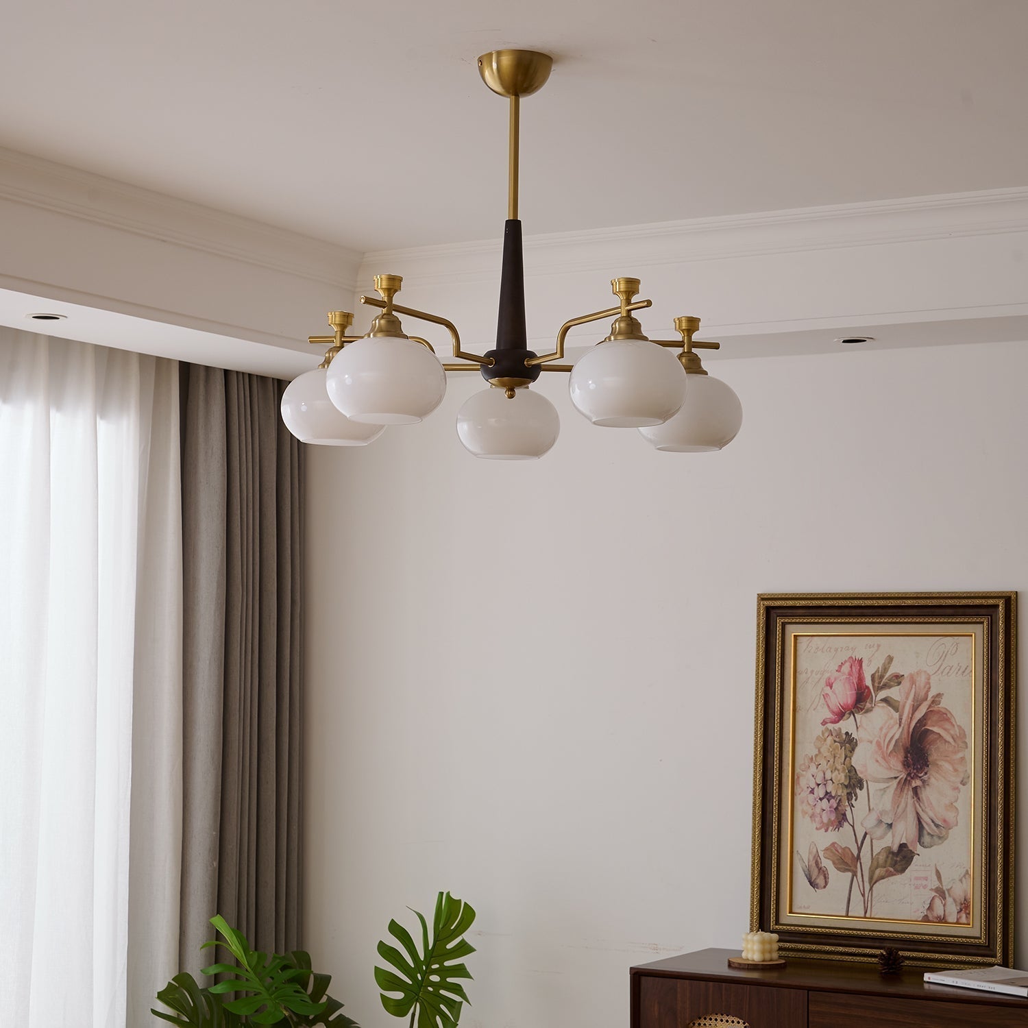 Alistair Sphere Chandelier - Blowlighting