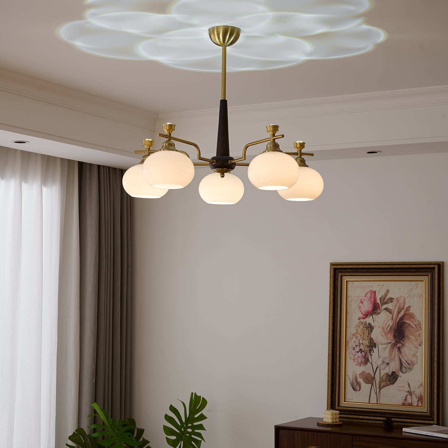 Alistair Sphere Chandelier - Blowlighting
