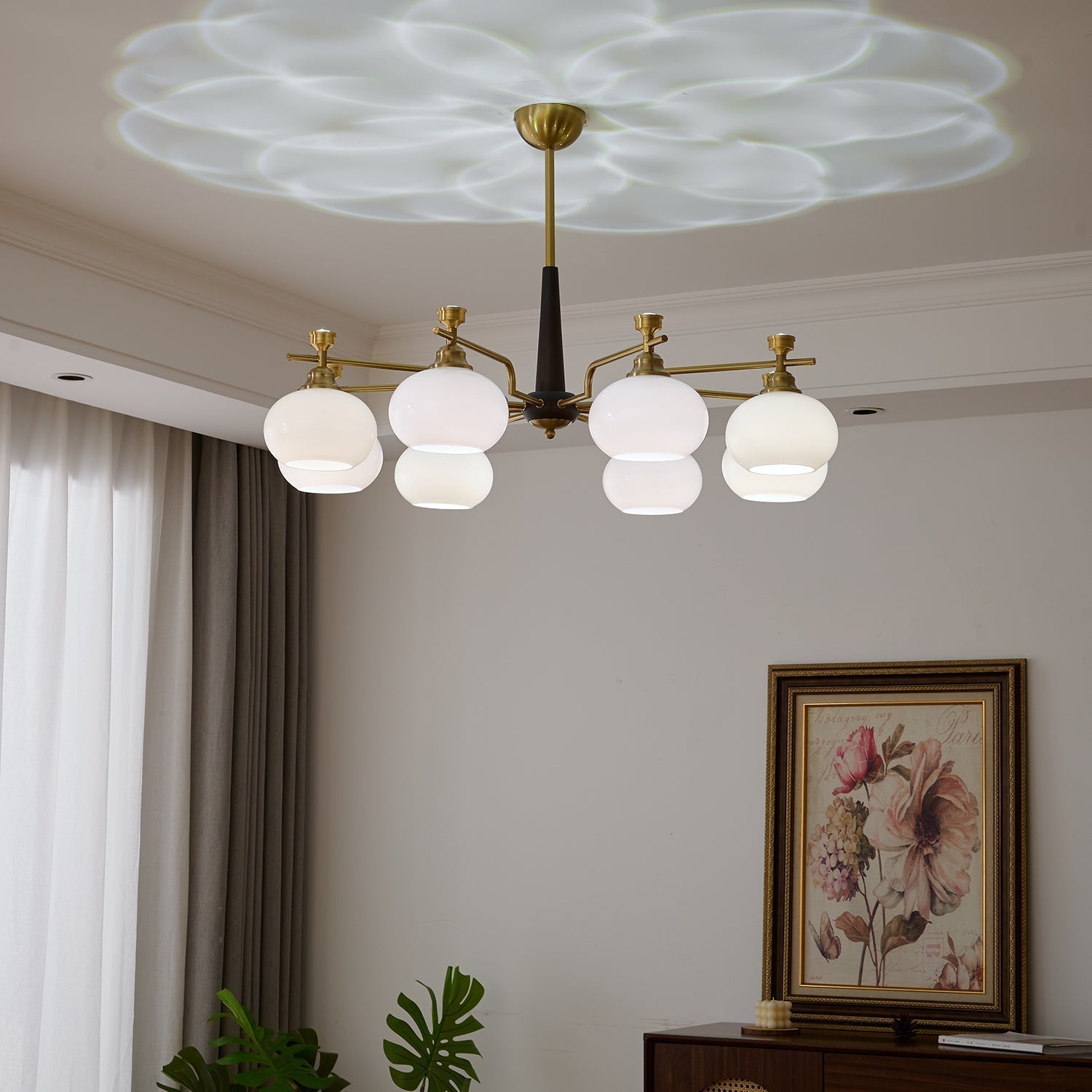 Alistair Sphere Chandelier - Blowlighting