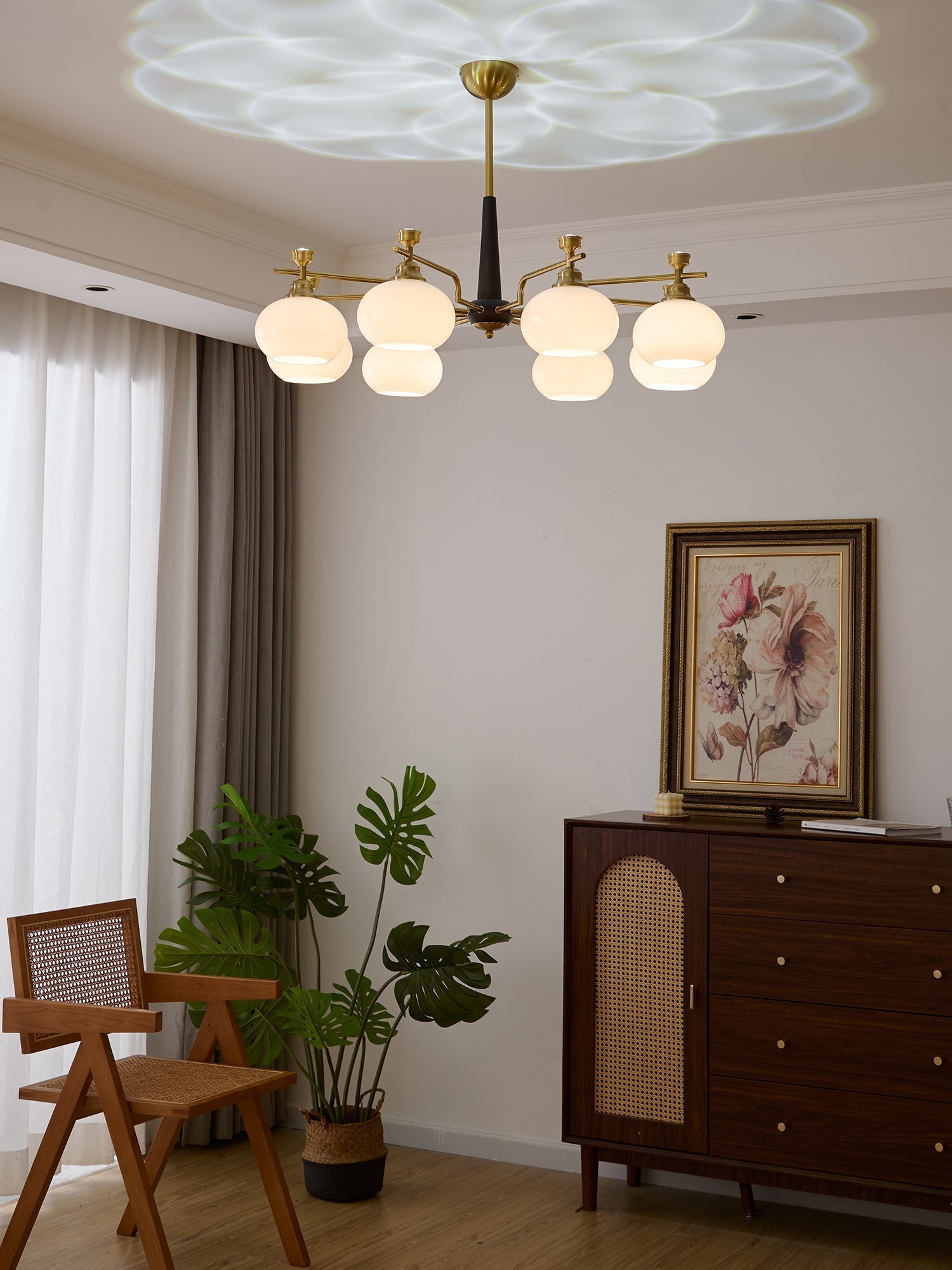 Alistair Sphere Chandelier - Blowlighting