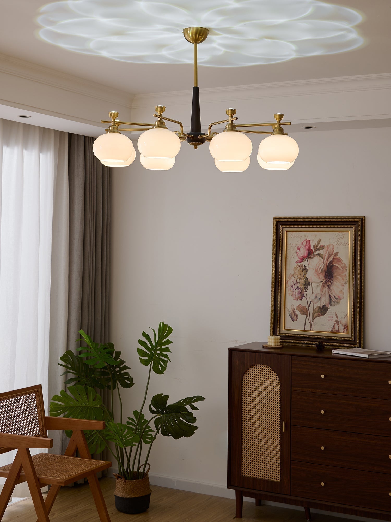 Alistair Sphere Chandelier - Blowlighting