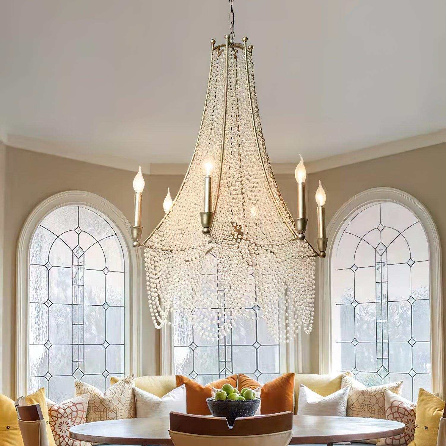 Zoruvyn Postmodern Luxury Crystal Chandelier - Lamp Copper