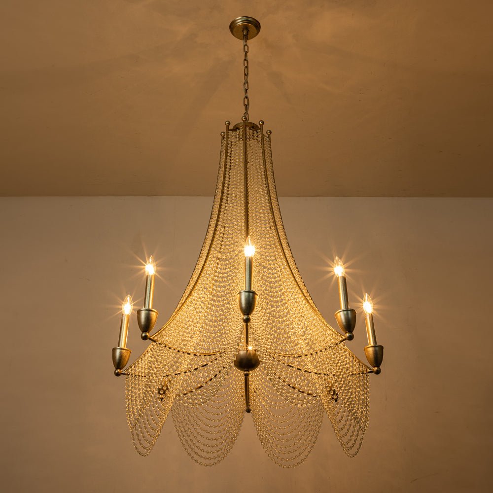 Zoruvyn Postmodern Luxury Crystal Chandelier - Lamp Copper