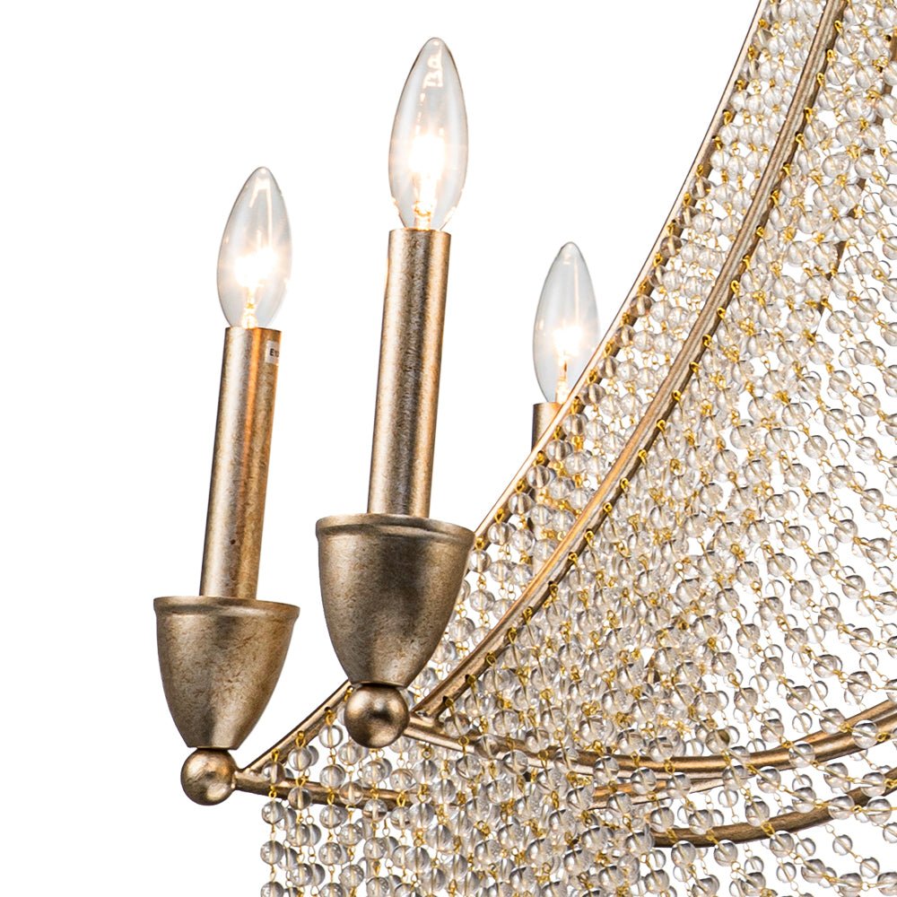 Zoruvyn Postmodern Luxury Crystal Chandelier - Lamp Copper
