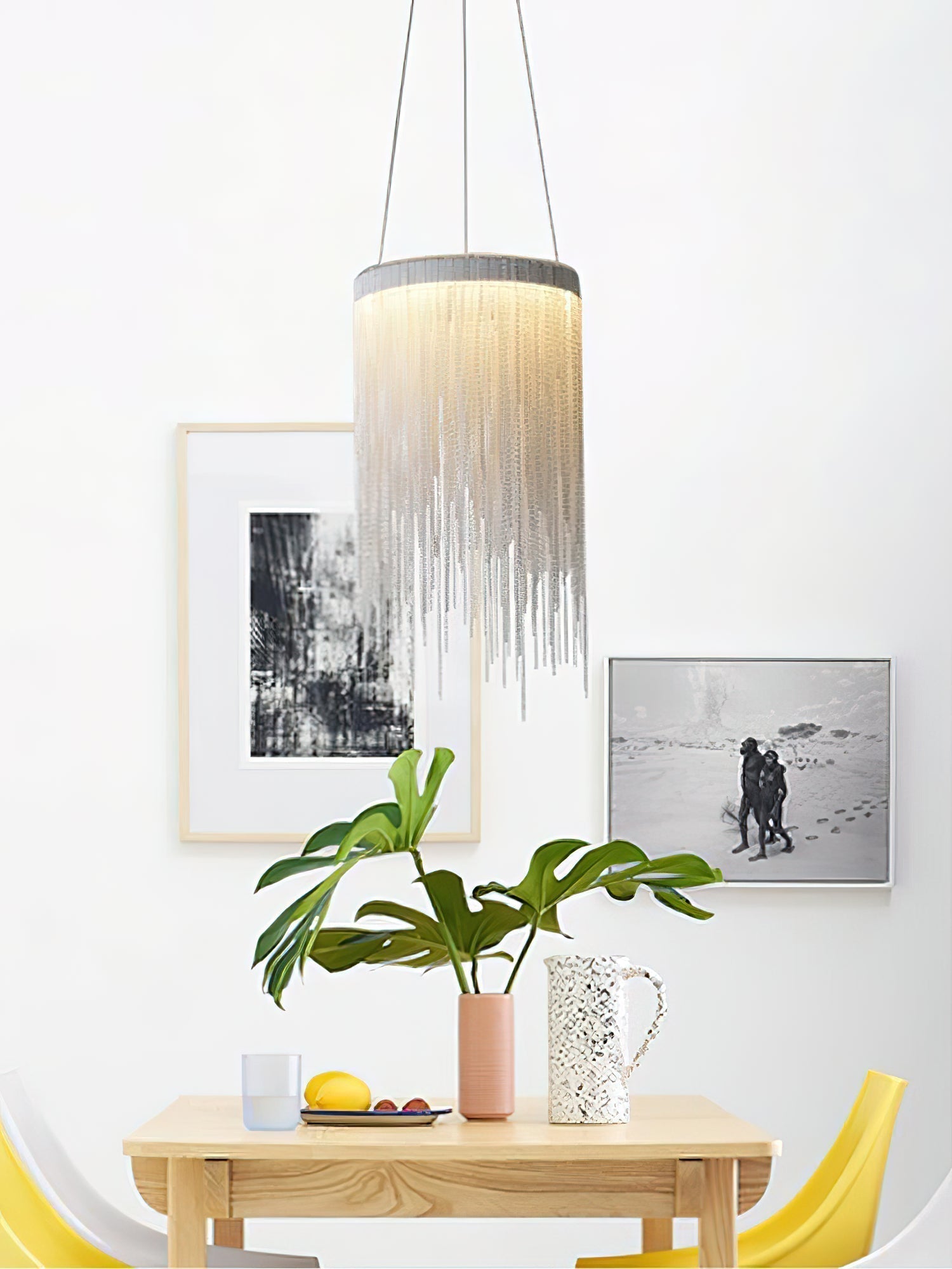 Aluminum Chain Tassel Pendant Light - Blowlighting
