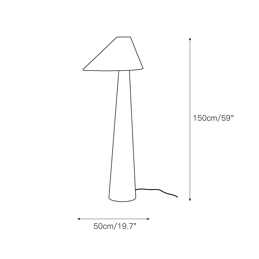 Alvin Floor Lamp - Lamp Copper