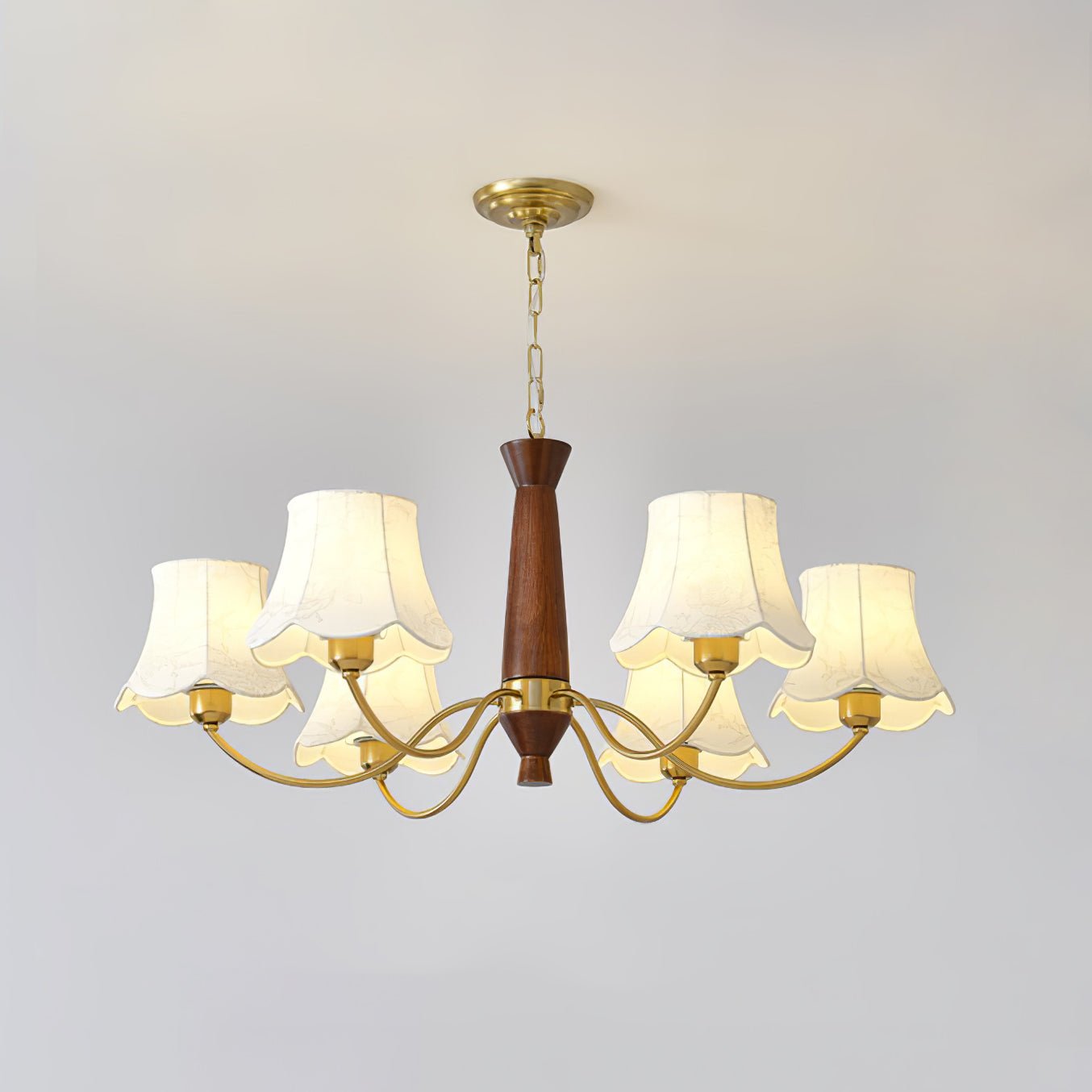 Alyssa Fabric Chandelier - Blowlighting