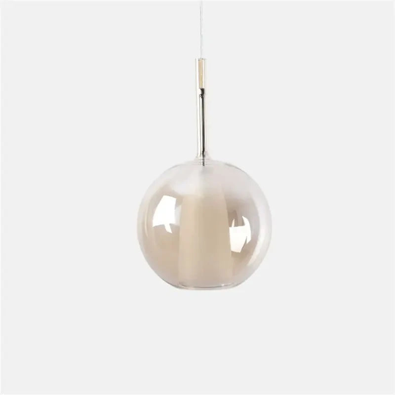 Valentina Moderno Sfera LED Lampade a Sospensione Vetro