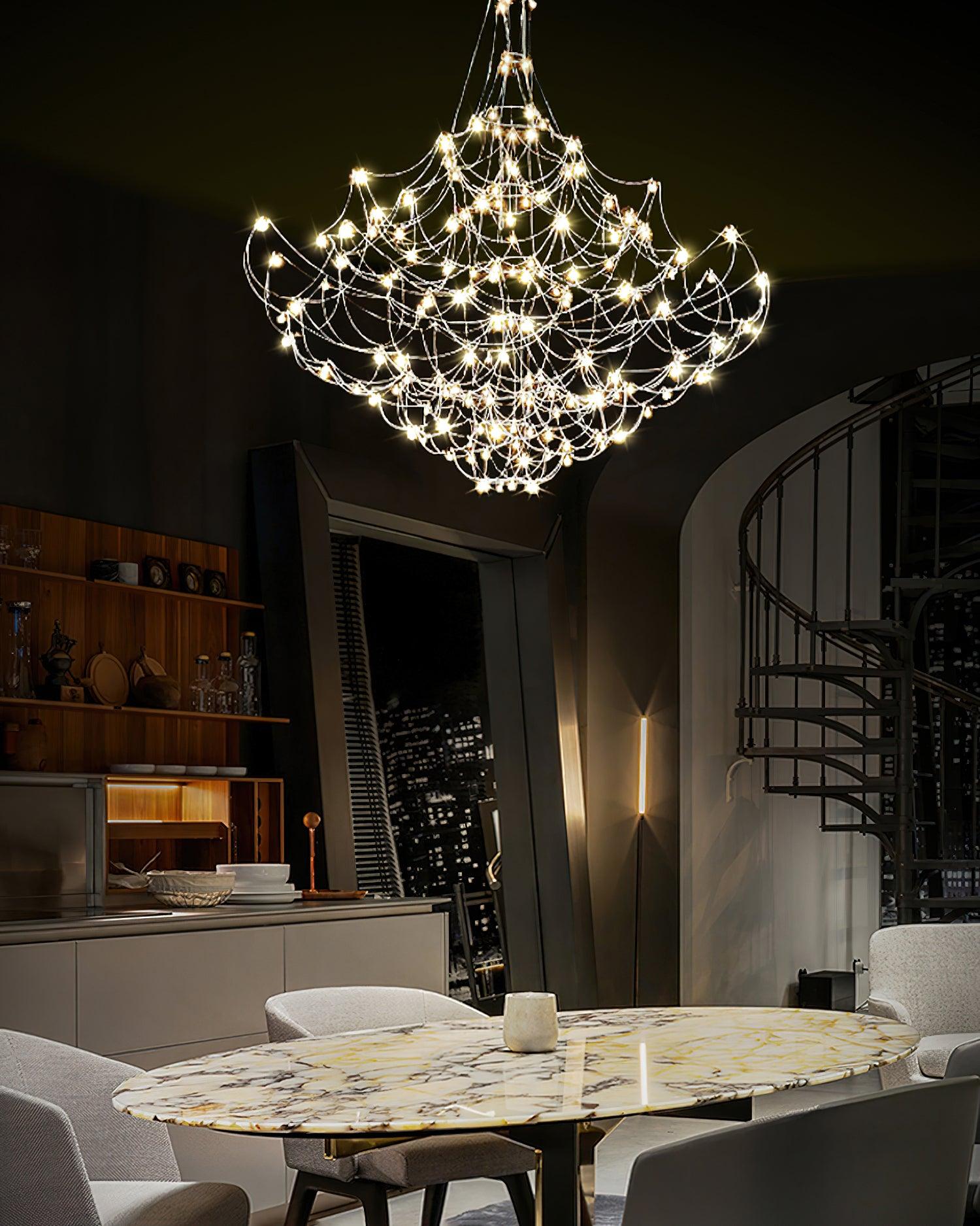 Amos Light Group Chandelier - Blowlighting