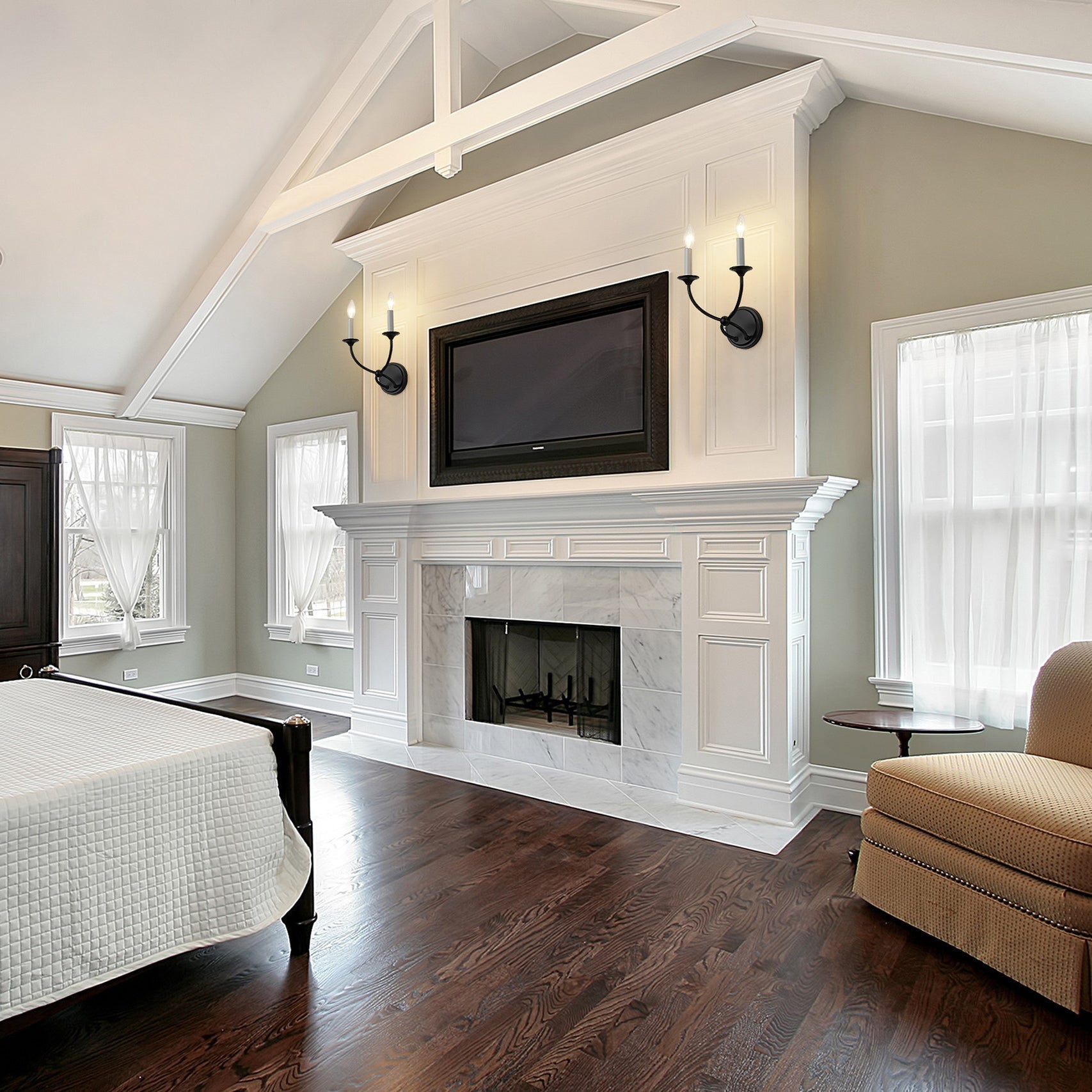 Qvistuvys Modern Minimalist Metal Wall Lamp - Lamp Copper