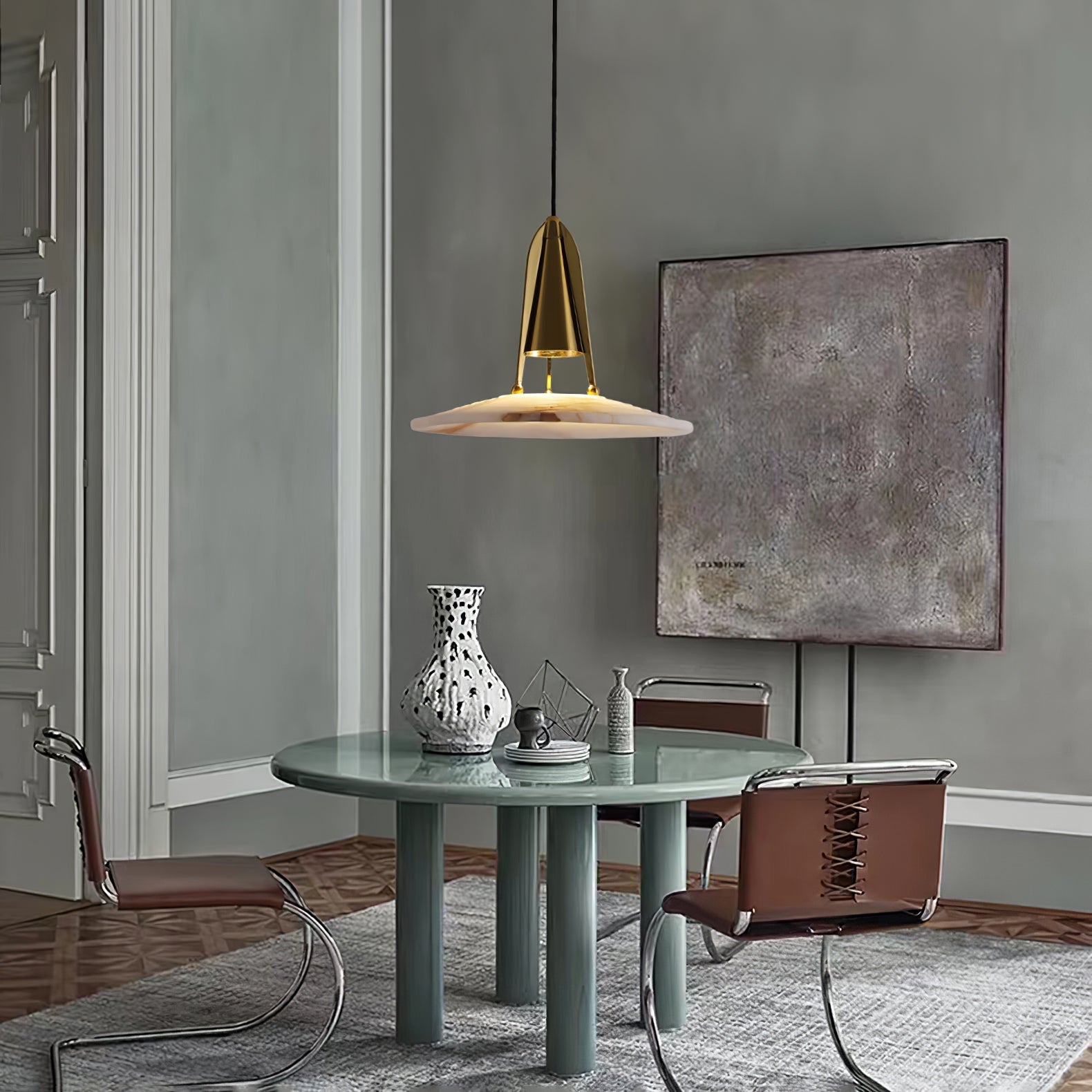 Zothayra Conical Metal Pendant Light - Neutralighting