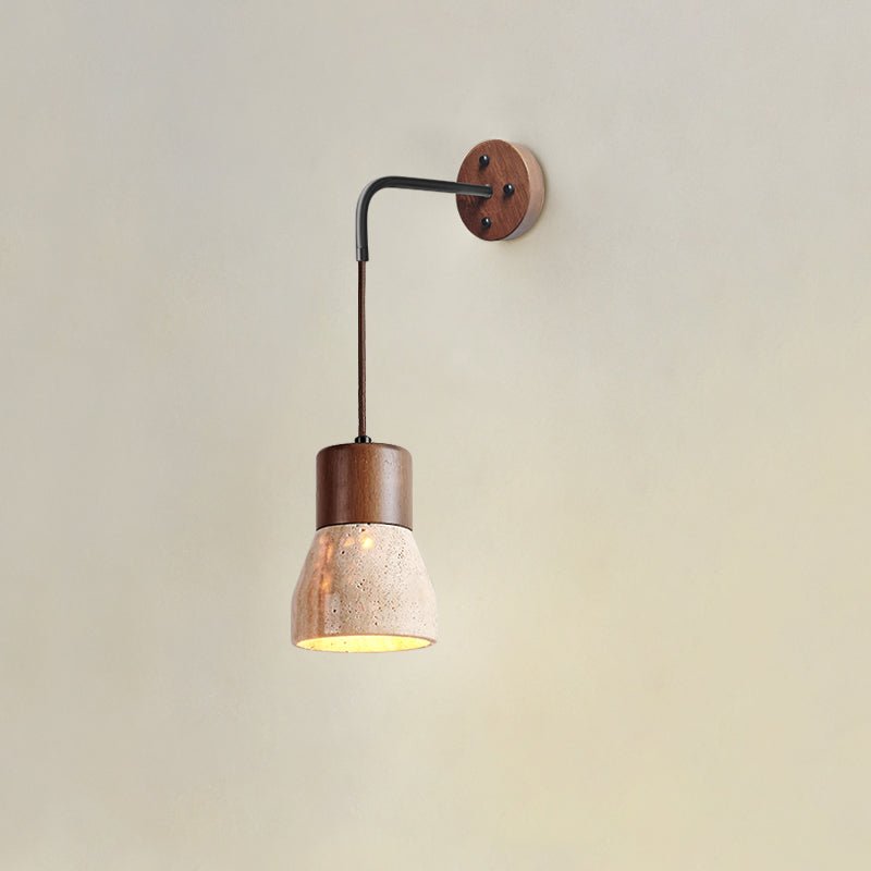 Alcarion Travertine Wall Light - Blowlighting