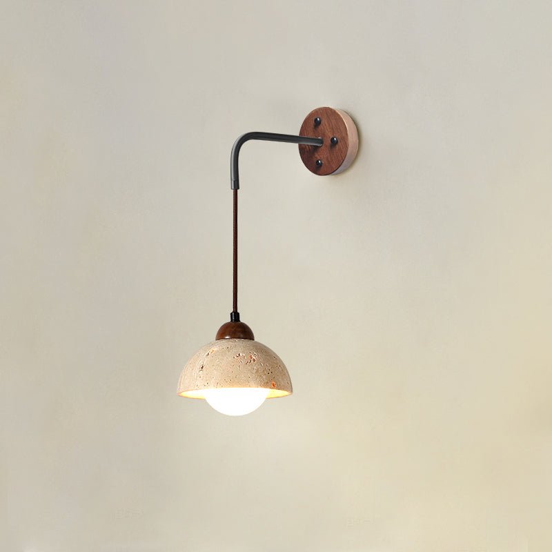 Alcarion Travertine Wall Light - Blowlighting