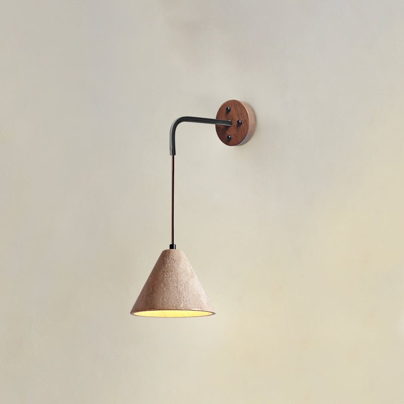 Alcarion Travertine Wall Light - Blowlighting