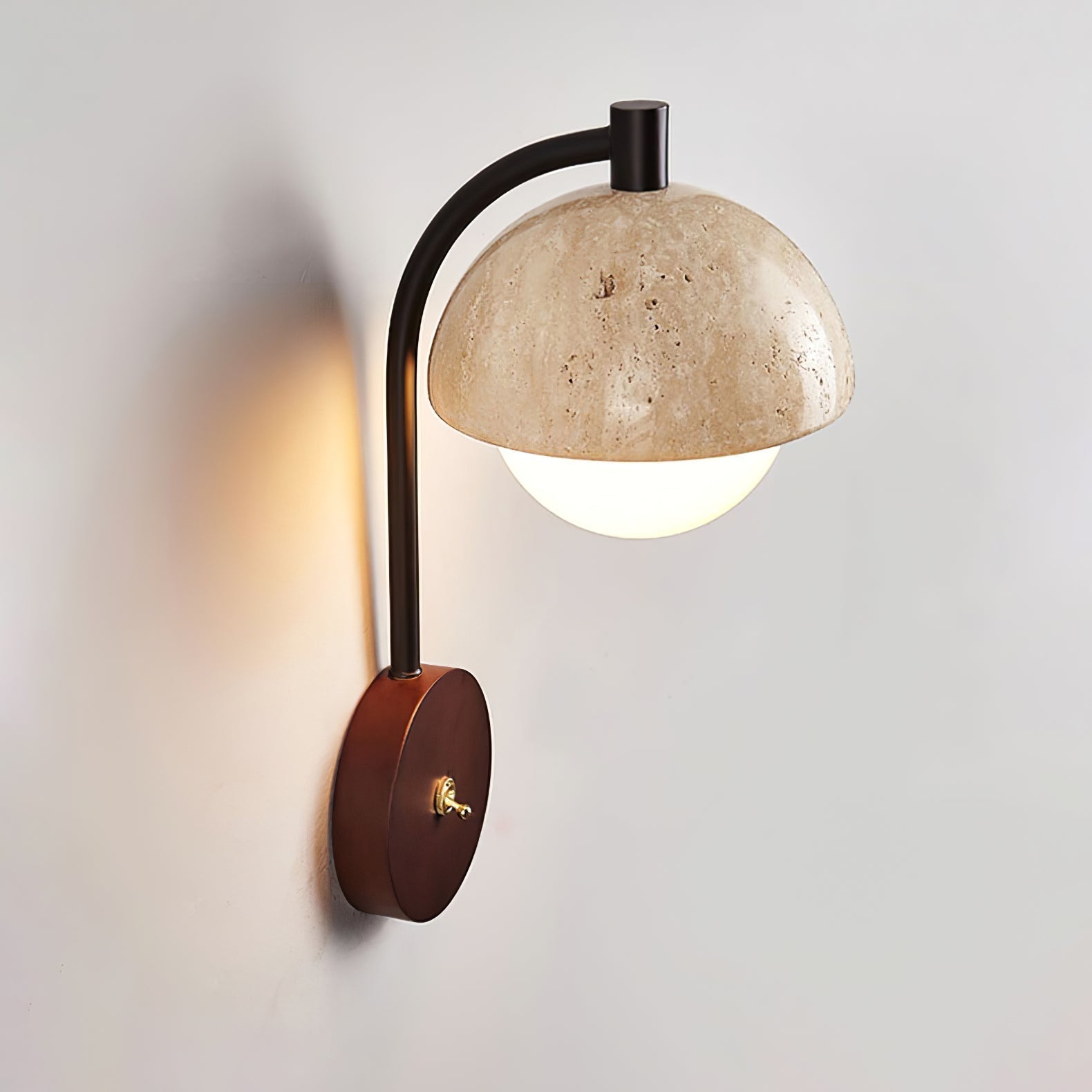 Arlo Travertine Wall Light - Blowlighting