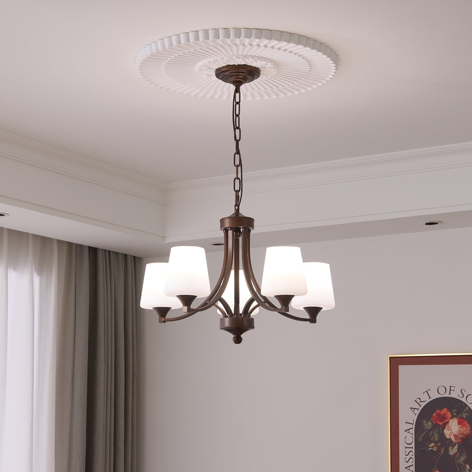 Ardena Classic Chandelier - Blowlighting