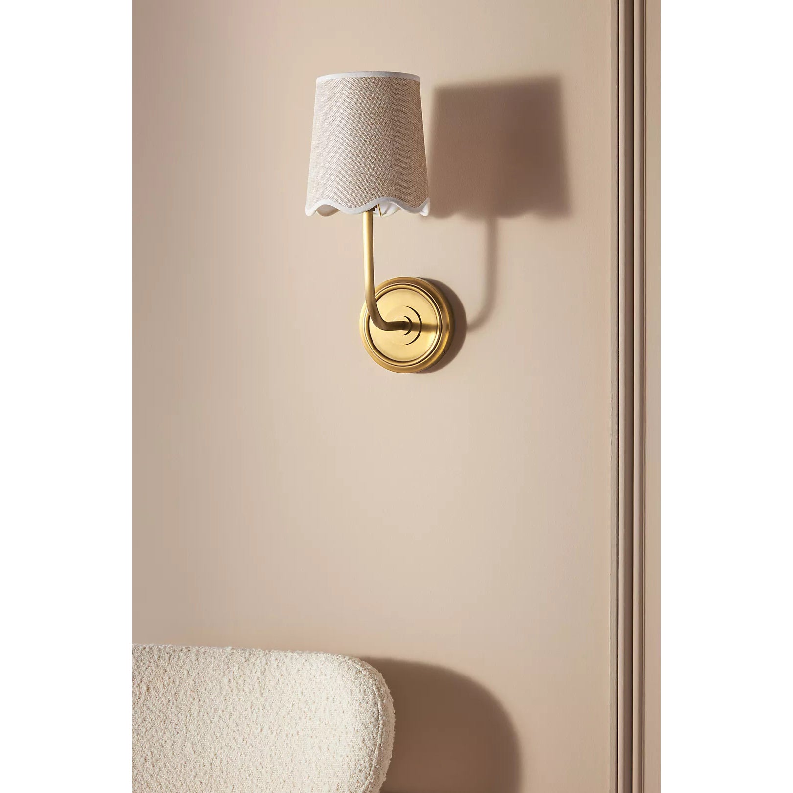 Sifuvyo Modern Minimalist Fabric Metal Wall Lamp - Lamp Copper