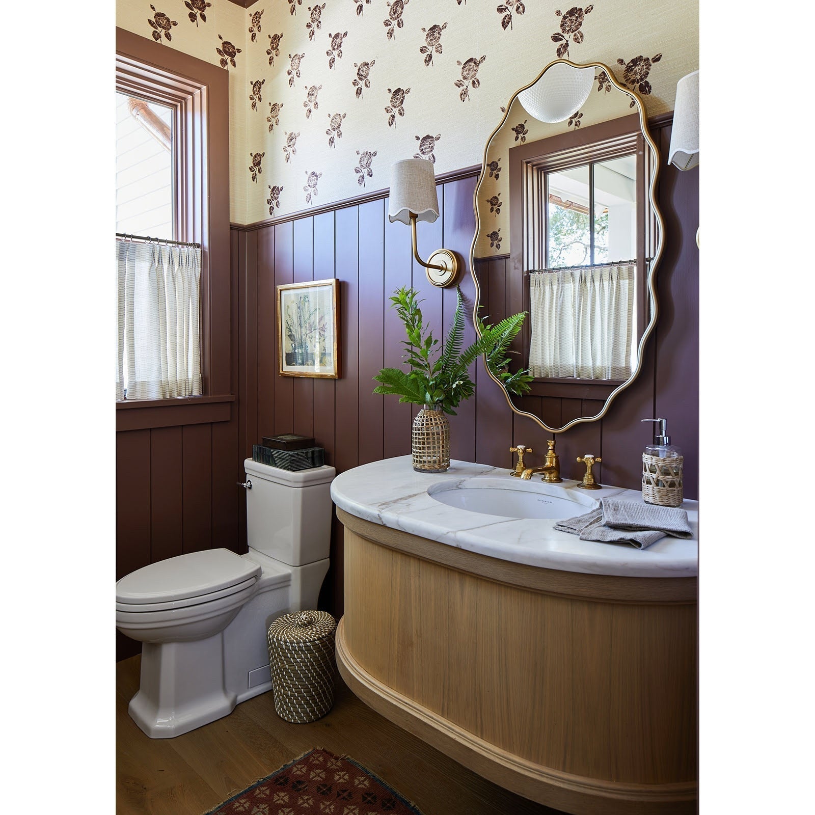 Sifuvyo Modern Minimalist Fabric Metal Wall Lamp - Lamp Copper