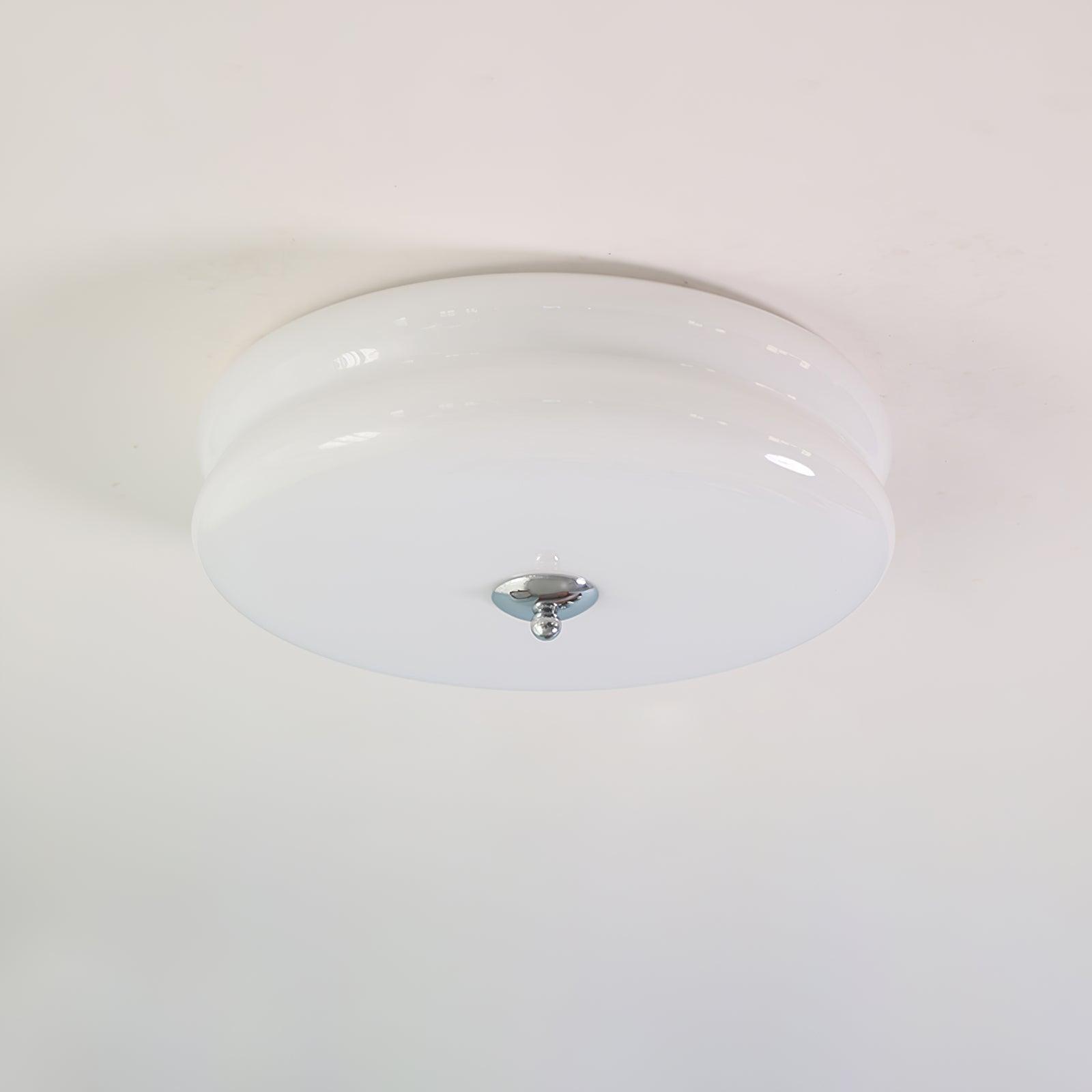 Valentina Lampada da Soffitto Tonda a Incasso Vintage a Due Strati