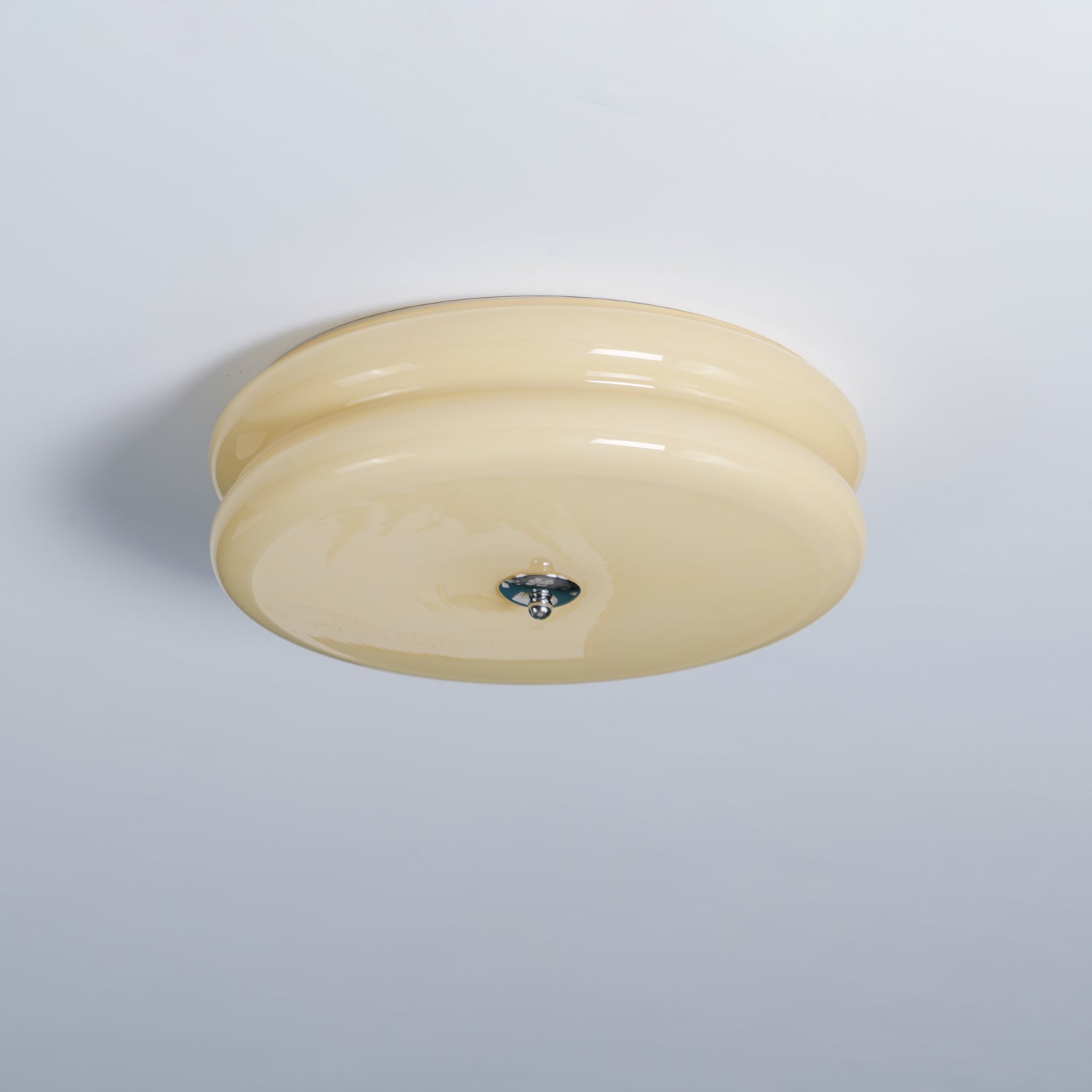 Valentina Lampada da Soffitto Tonda a Incasso Vintage a Due Strati
