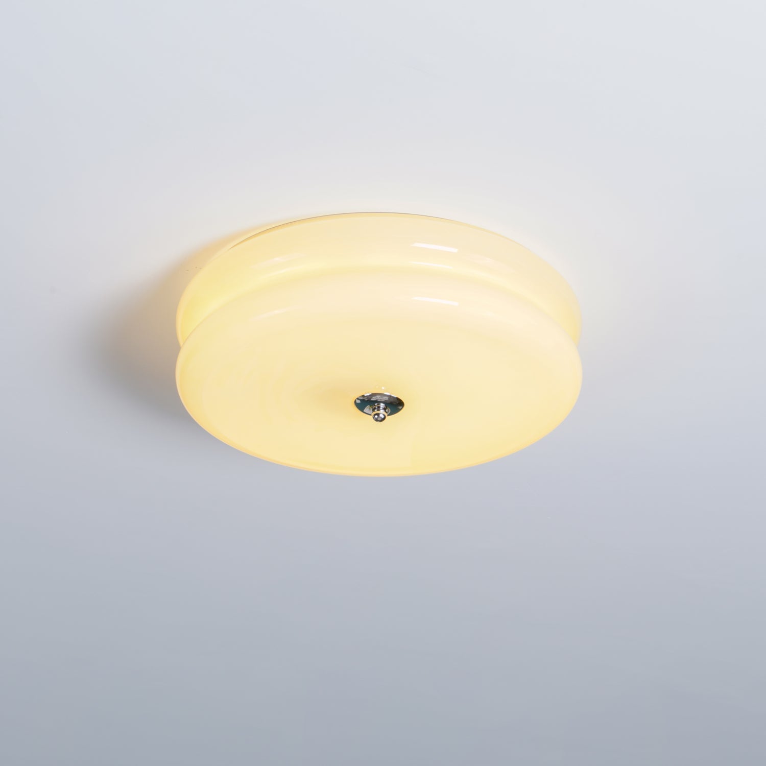 Valentina Lampada da Soffitto Tonda a Incasso Vintage a Due Strati