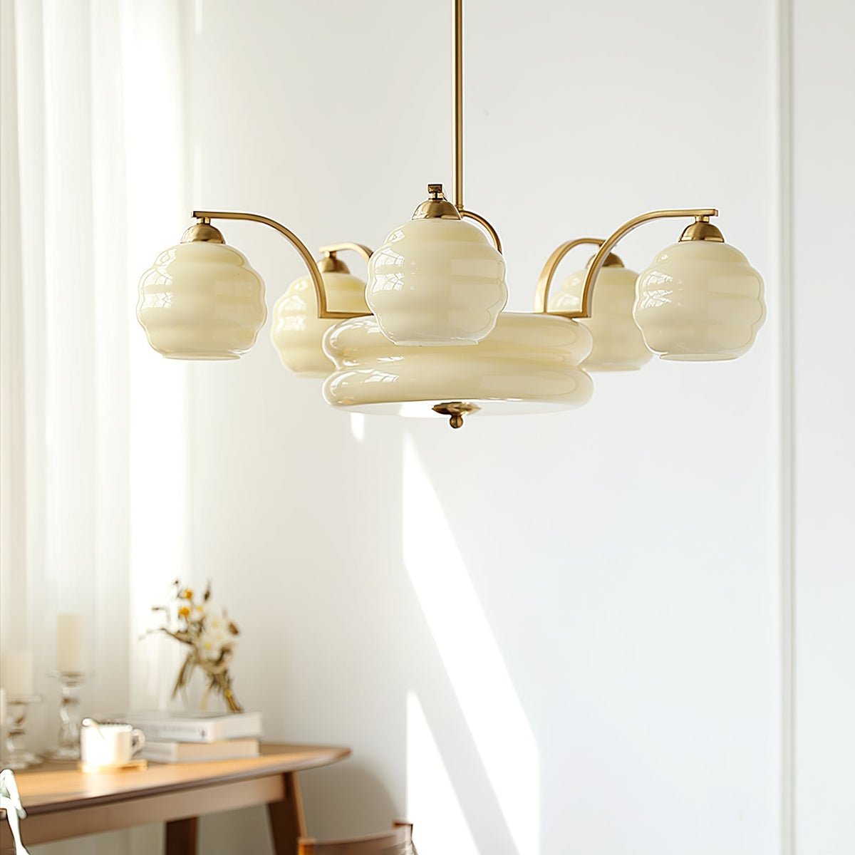 Art Deco Vintage Chandelier - Blowlighting