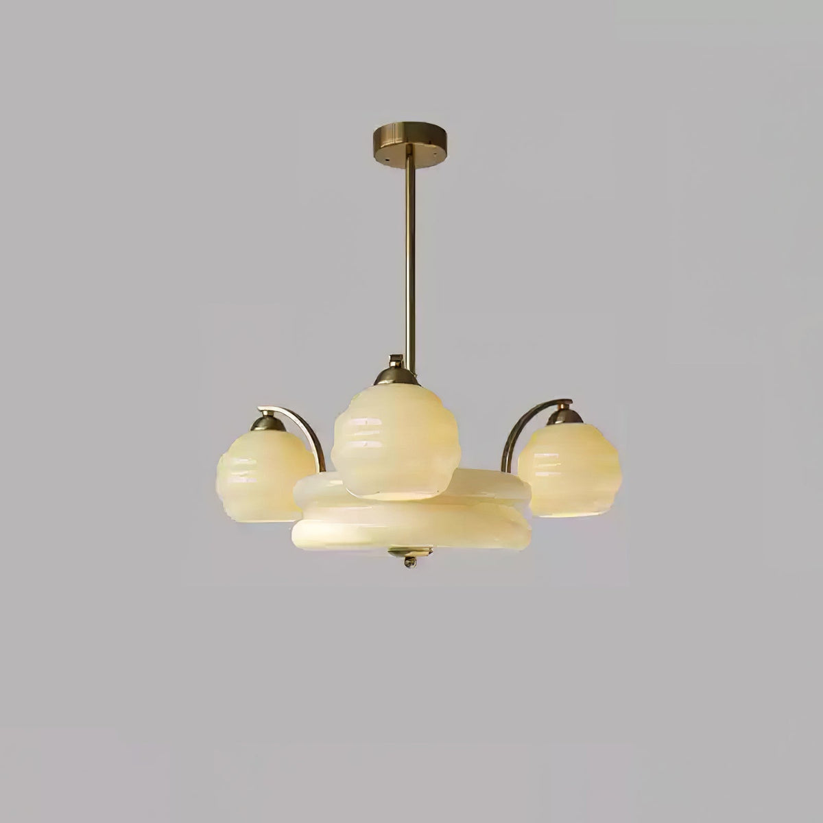 Art Deco Vintage Chandelier - Blowlighting
