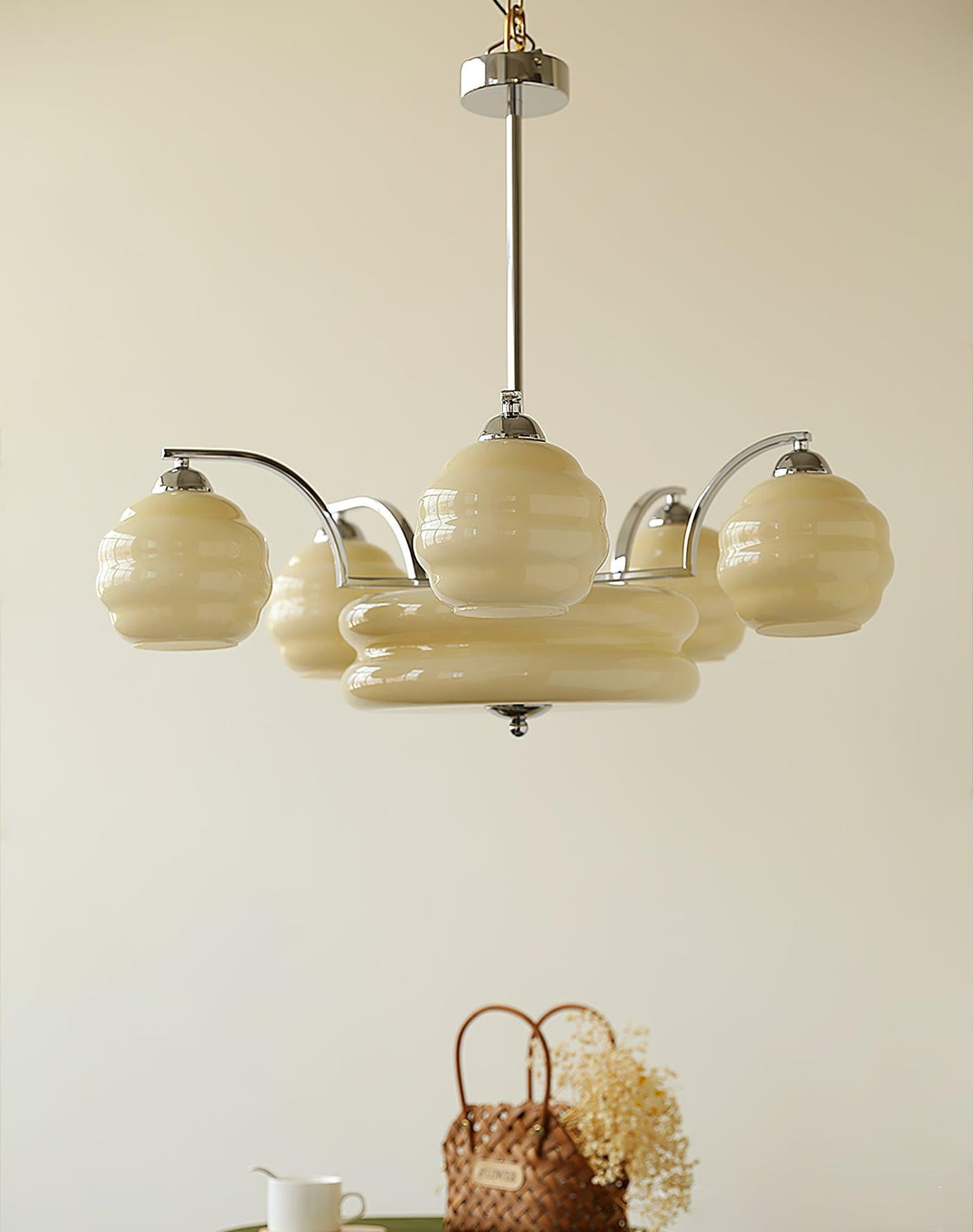 Art Deco Vintage Chandelier - Blowlighting