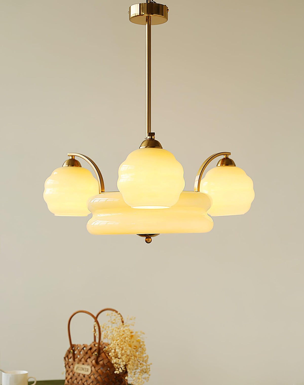 Art Deco Vintage Chandelier - Blowlighting