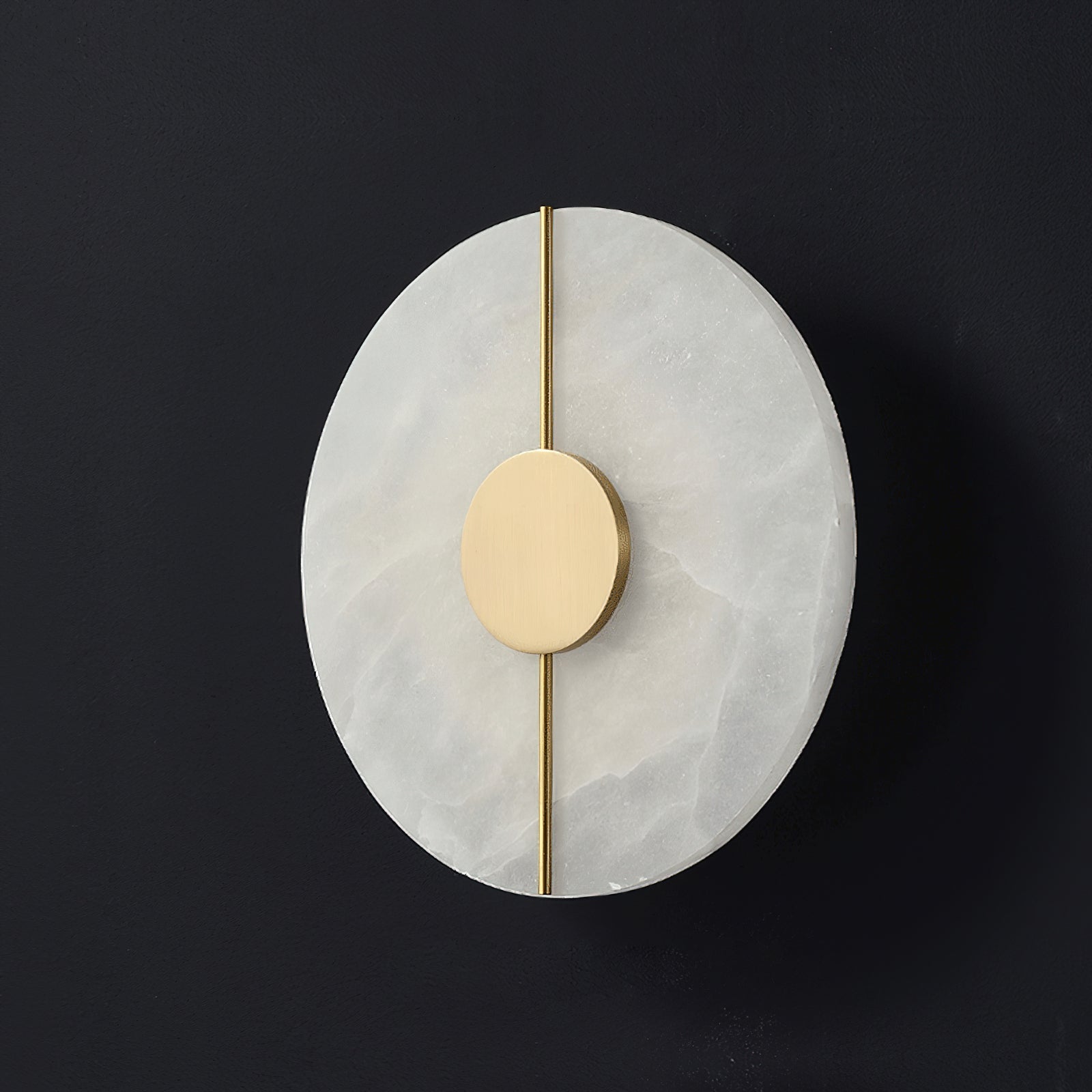 Waegnuvyo Modern Minimalist Alabaster Wall Lamp - Lamp Copper