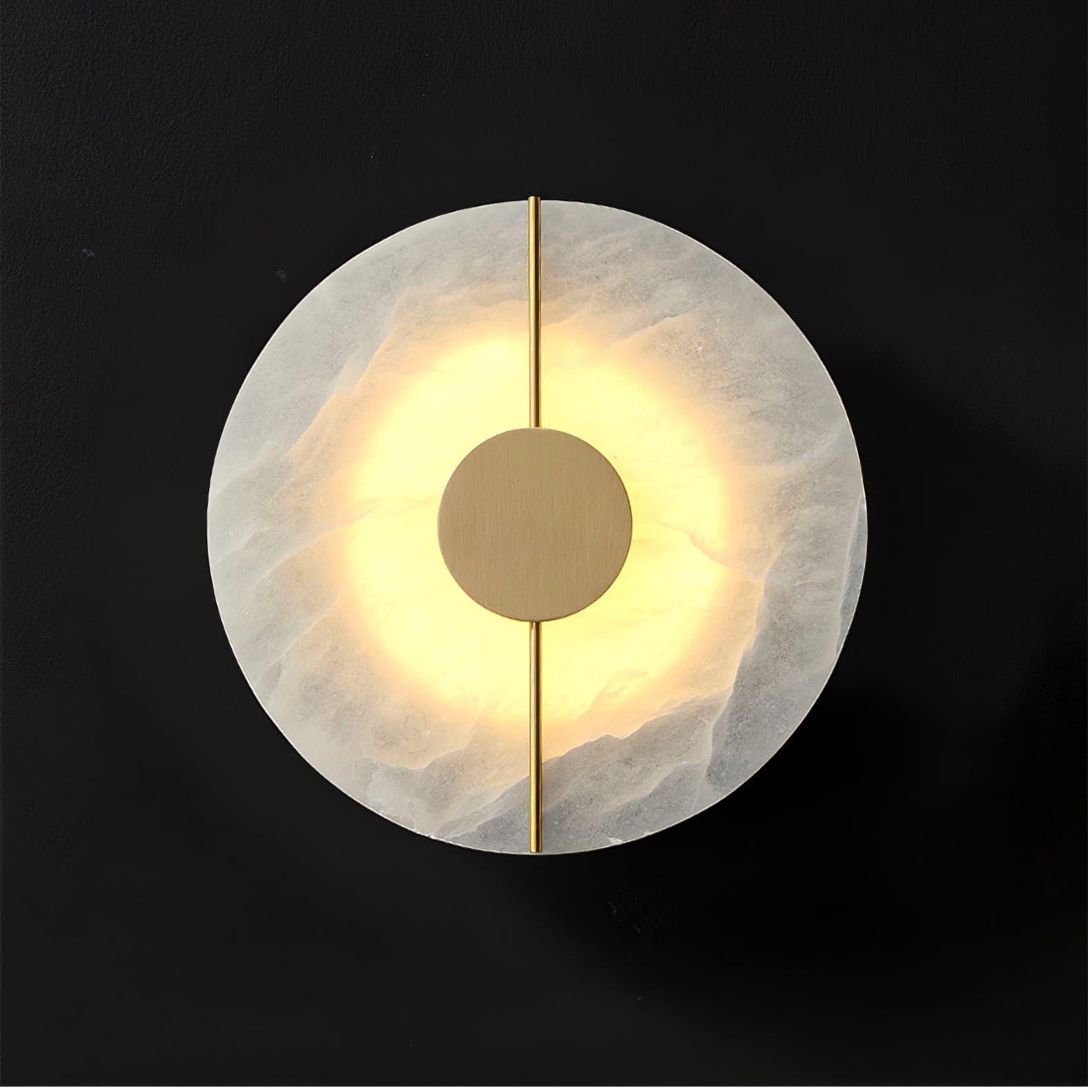 Citheira Minimalist Alabaster Wall Light - Neutralighting
