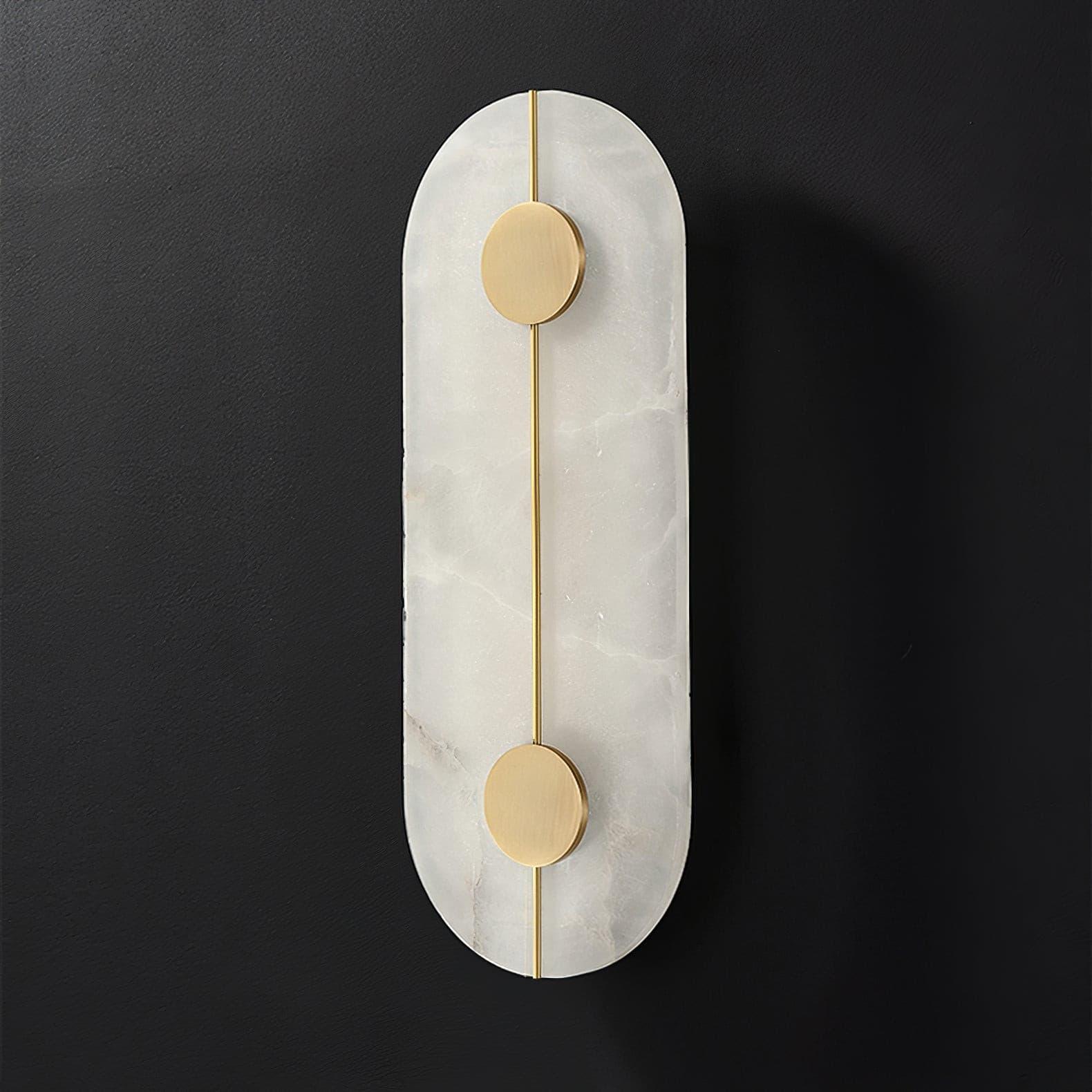 Citheira Minimalist Alabaster Wall Light - Neutralighting