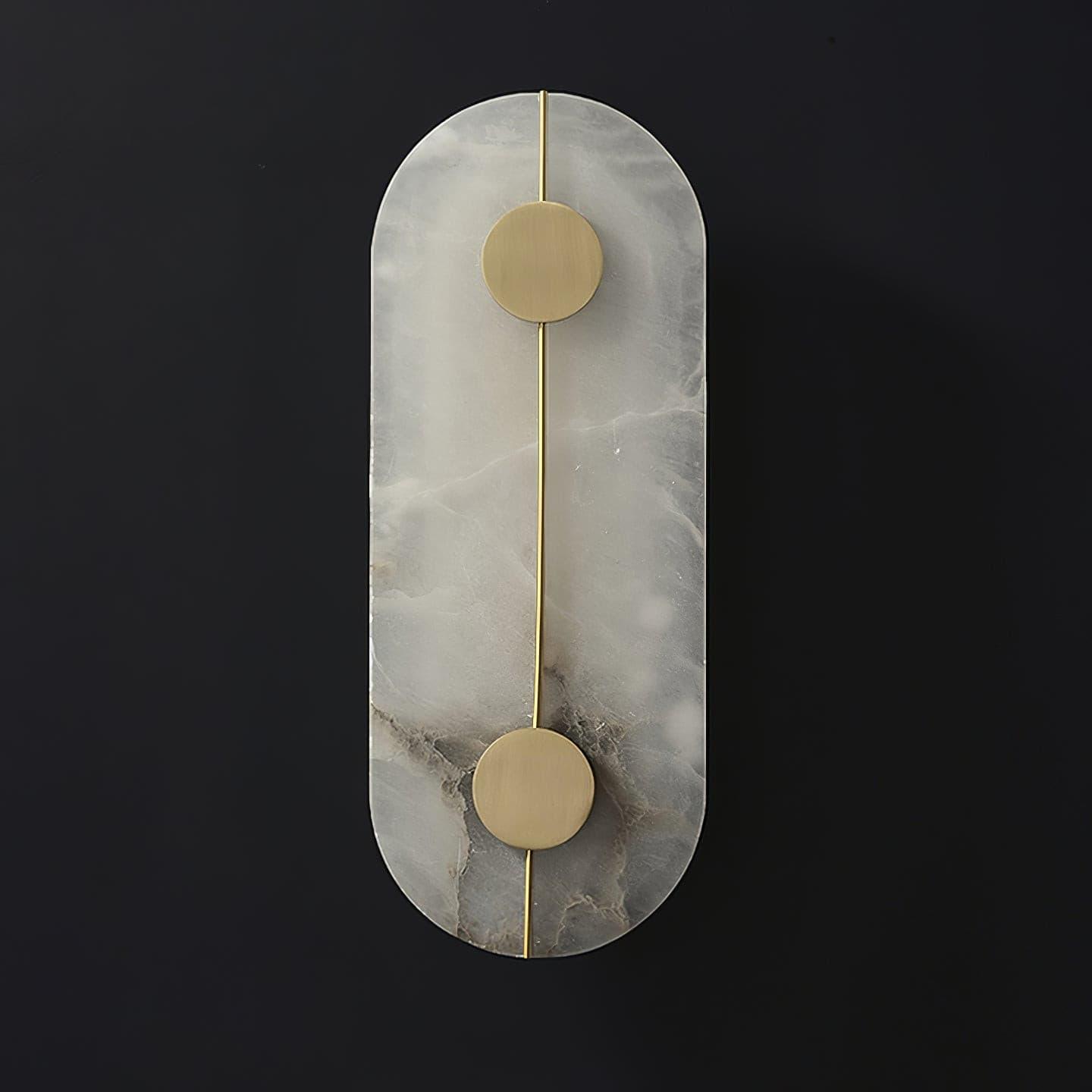 Citheira Minimalist Alabaster Wall Light - Neutralighting