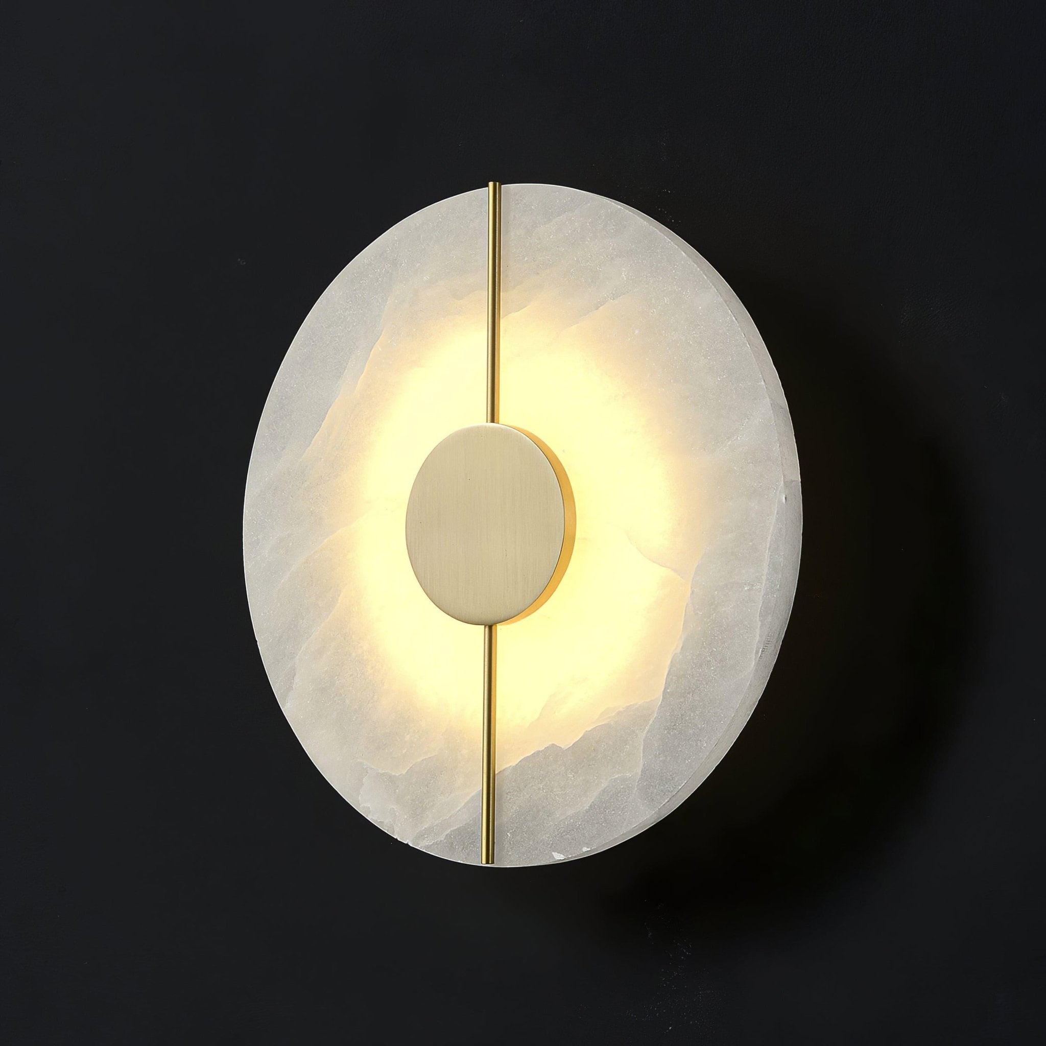 Citheira Minimalist Alabaster Wall Light - Neutralighting